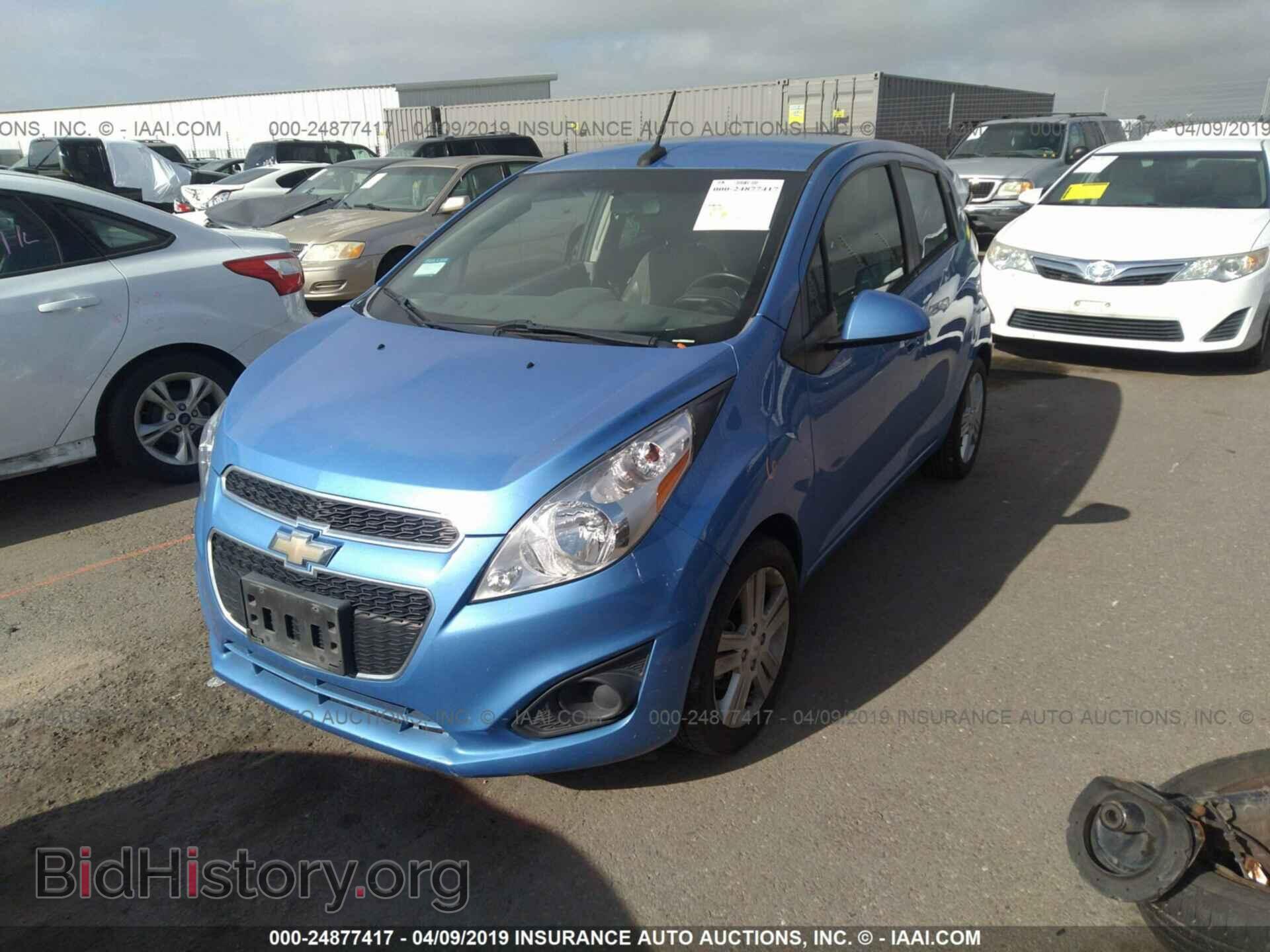 2014 CHEVROLET SPARK - VIN: KL8CD6S91EC542187 - Фото 2