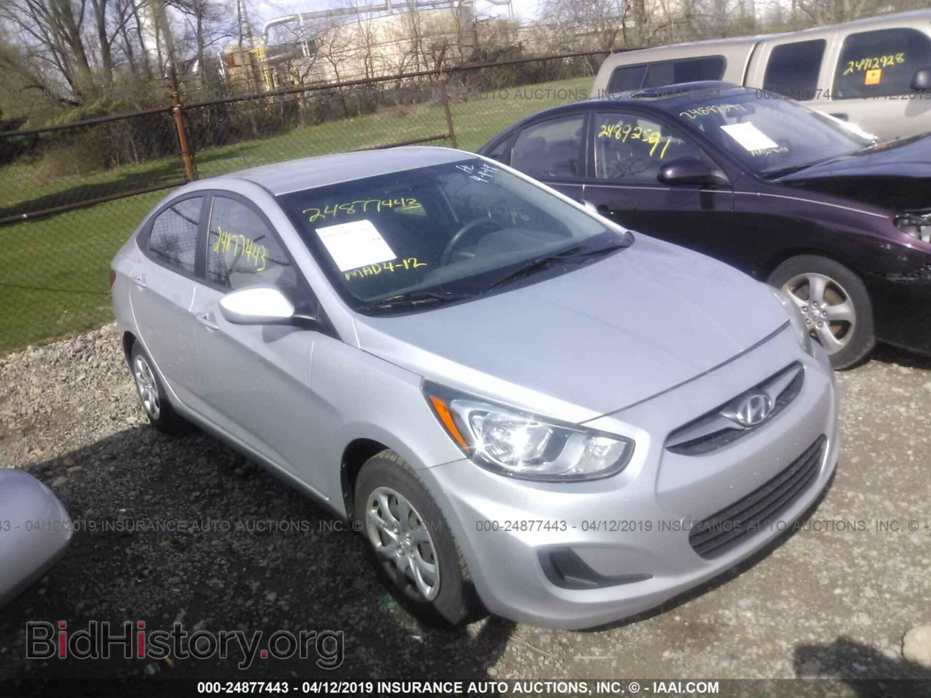 Фотография KMHCT4AE7DU532605 - HYUNDAI ACCENT 2013