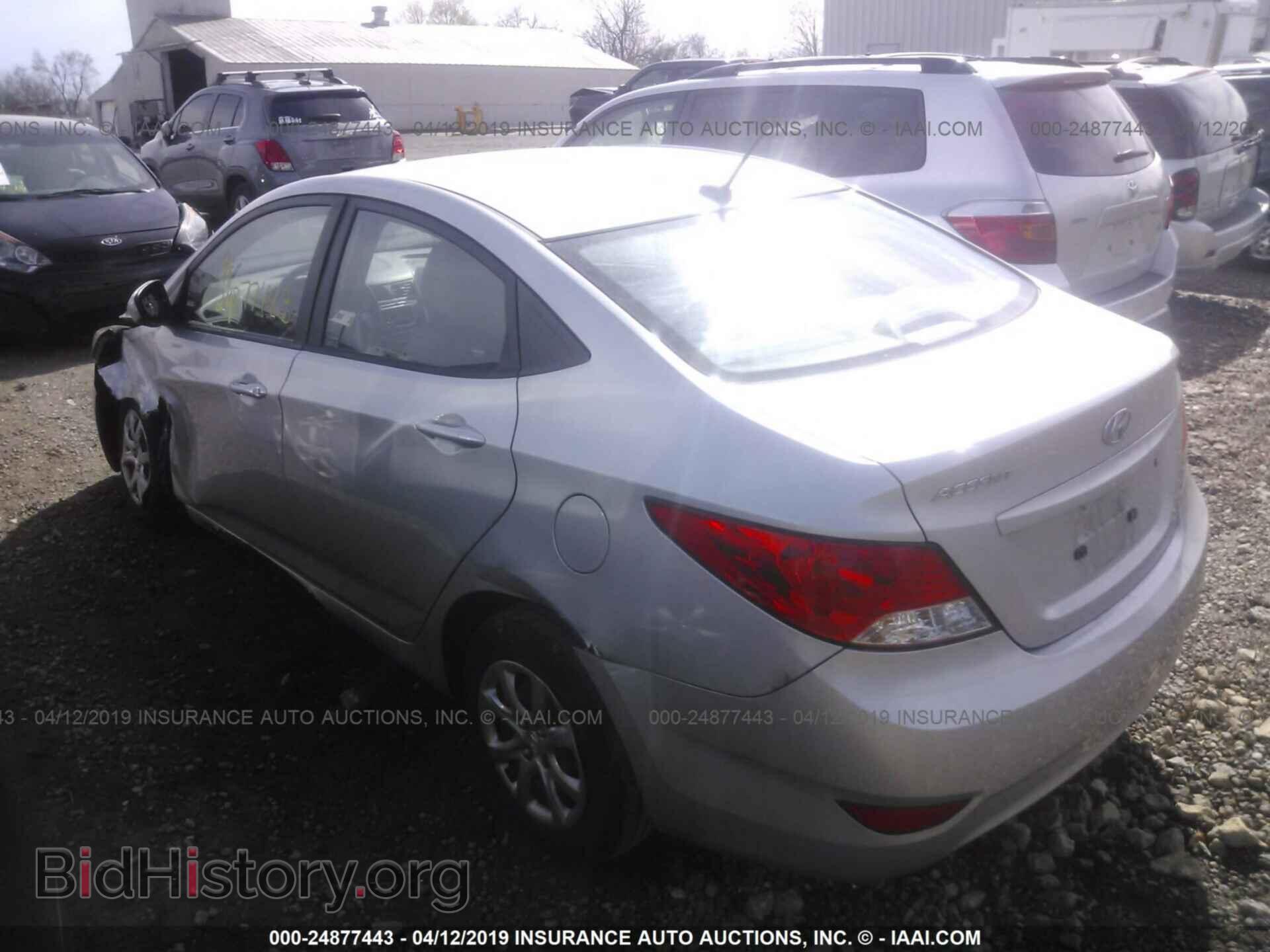 2013 HYUNDAI ACCENT - VIN: KMHCT4AE7DU532605 - Фото 3