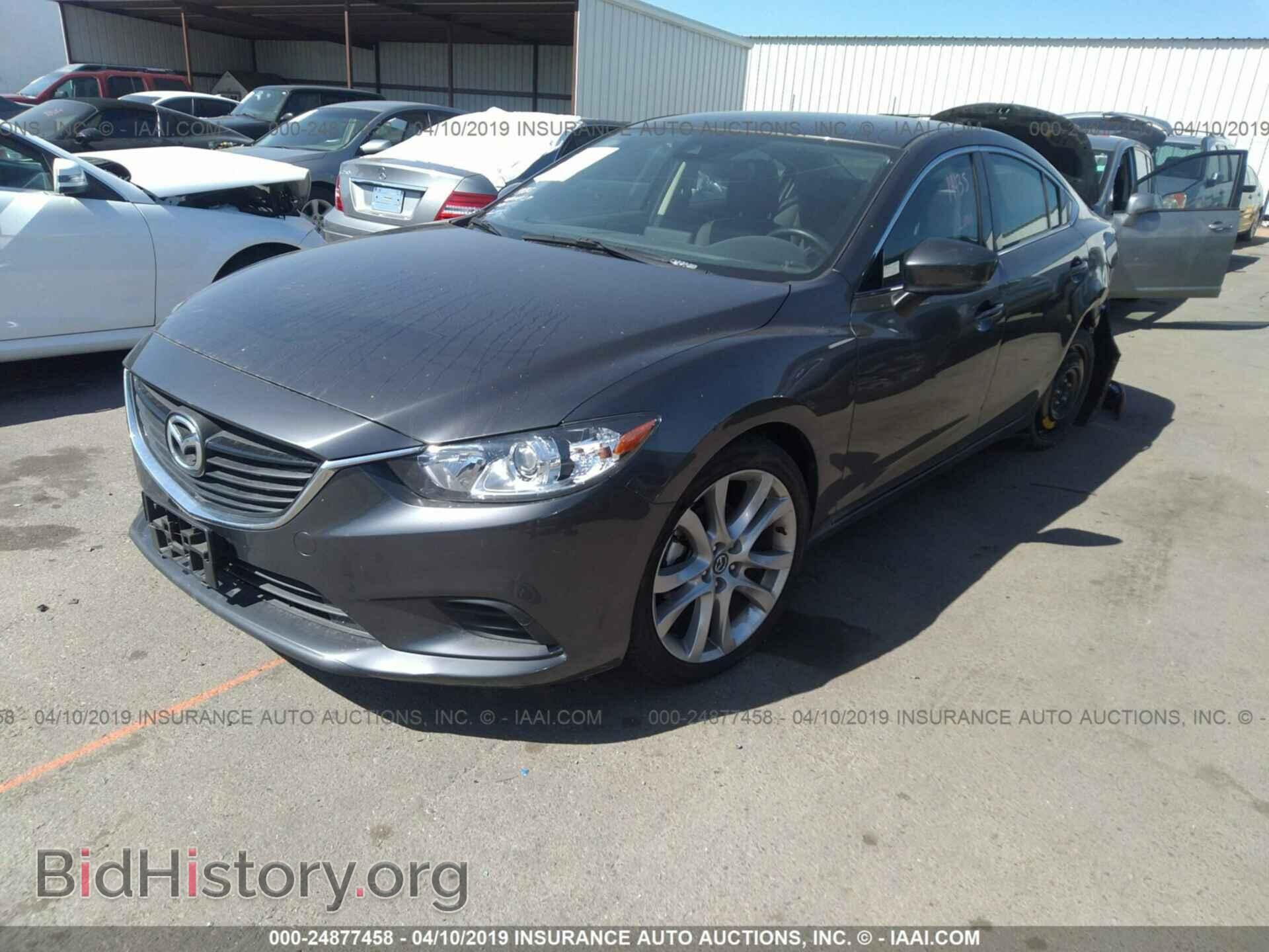 2017 MAZDA 6 - VIN: JM1GL1V56H1150345 - Фото 2
