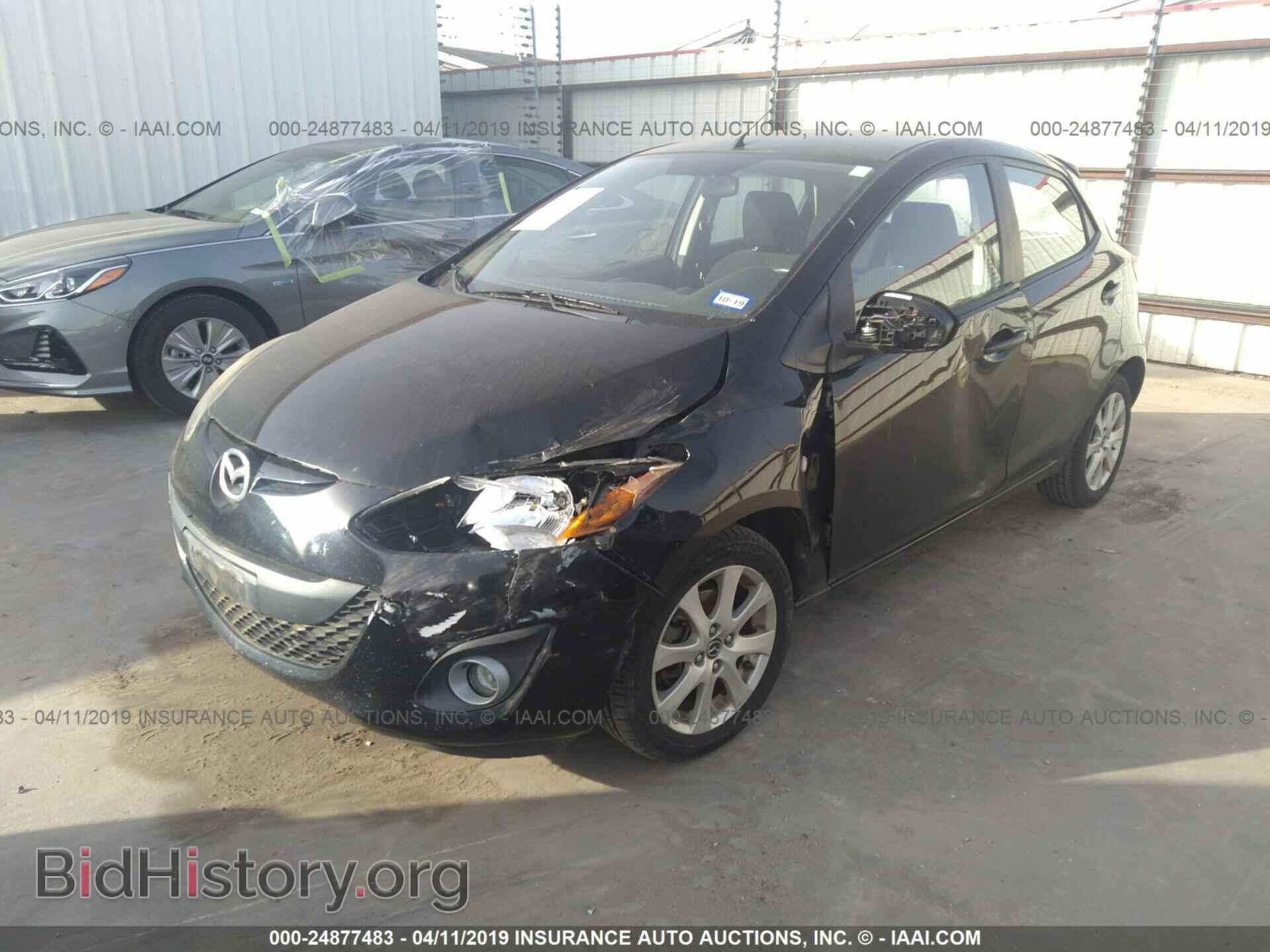 2013 MAZDA MAZDA2 - VIN: JM1DE1LY7D0158612 - Photo 2