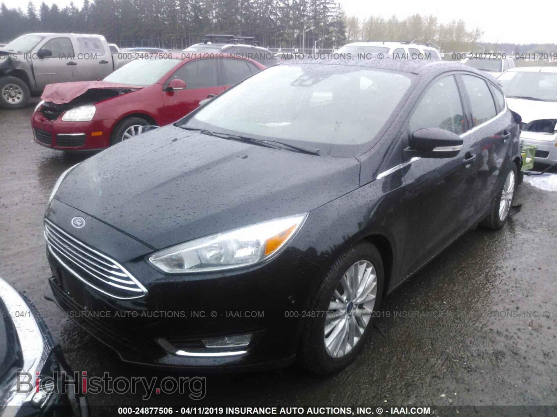 2018 FORD FOCUS - VIN: 1FADP3N20JL247663 - Фото 2