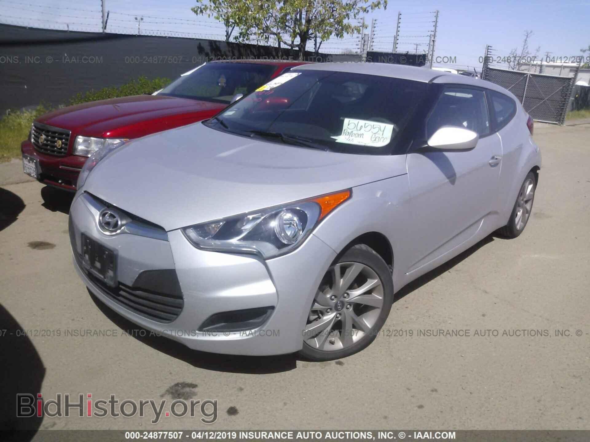 2016 HYUNDAI VELOSTER - VIN: KMHTC6AD4GU296793 - Фото 2