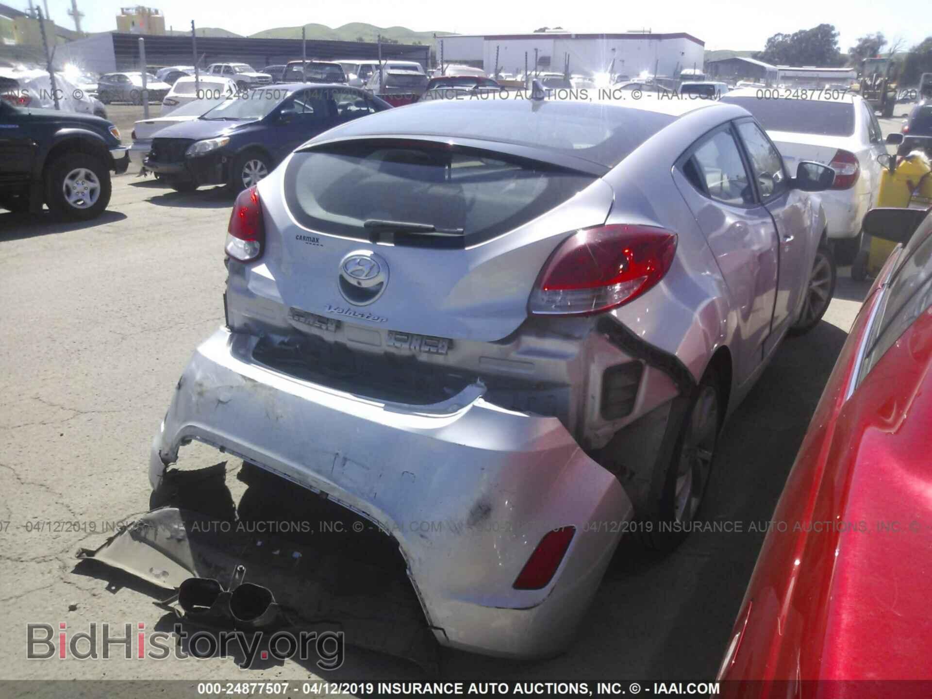 2016 HYUNDAI VELOSTER - VIN: KMHTC6AD4GU296793 - Фото 4