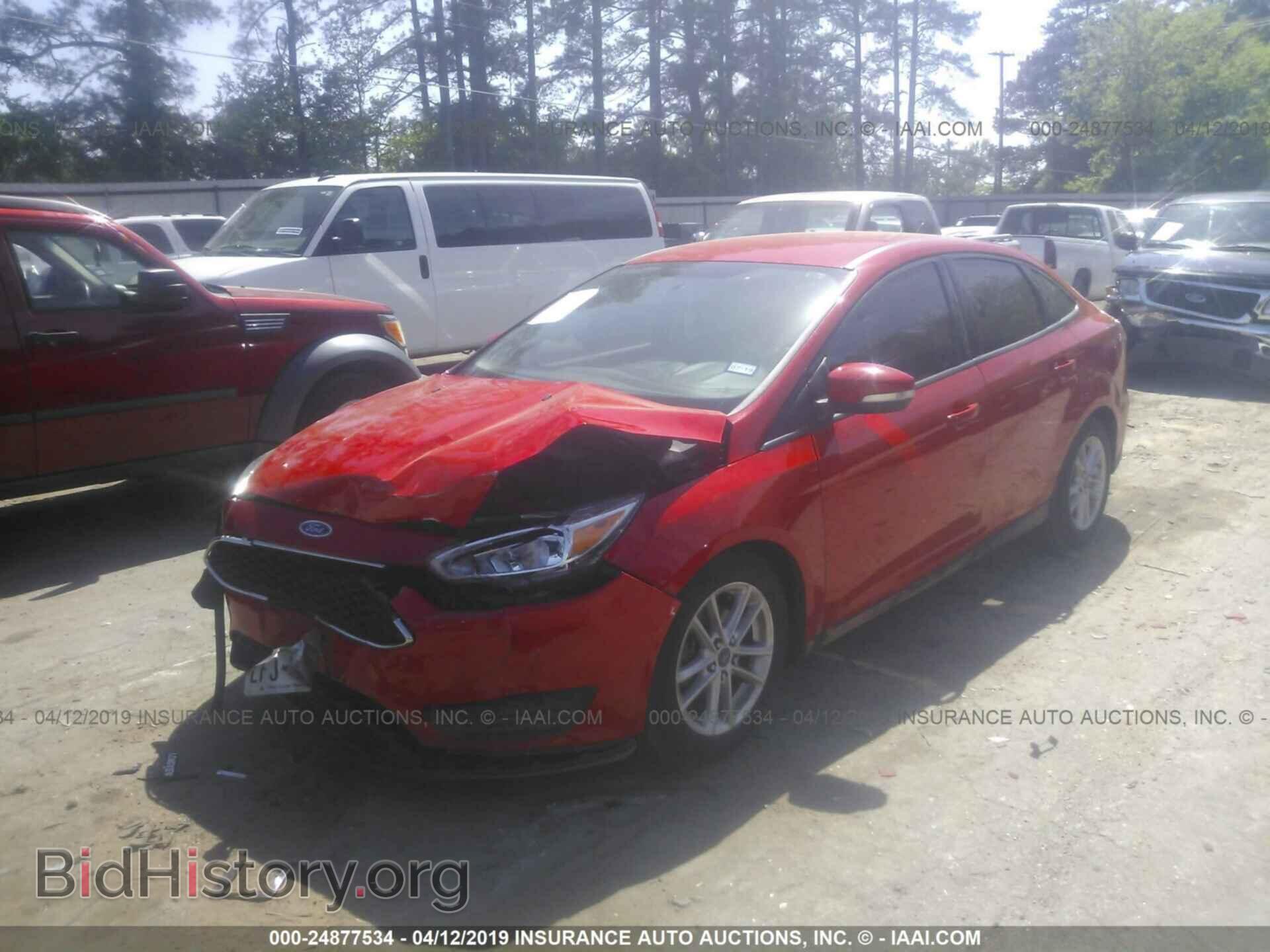 2016 FORD FOCUS - VIN: 1FADP3F28GL252505 - Фото 2