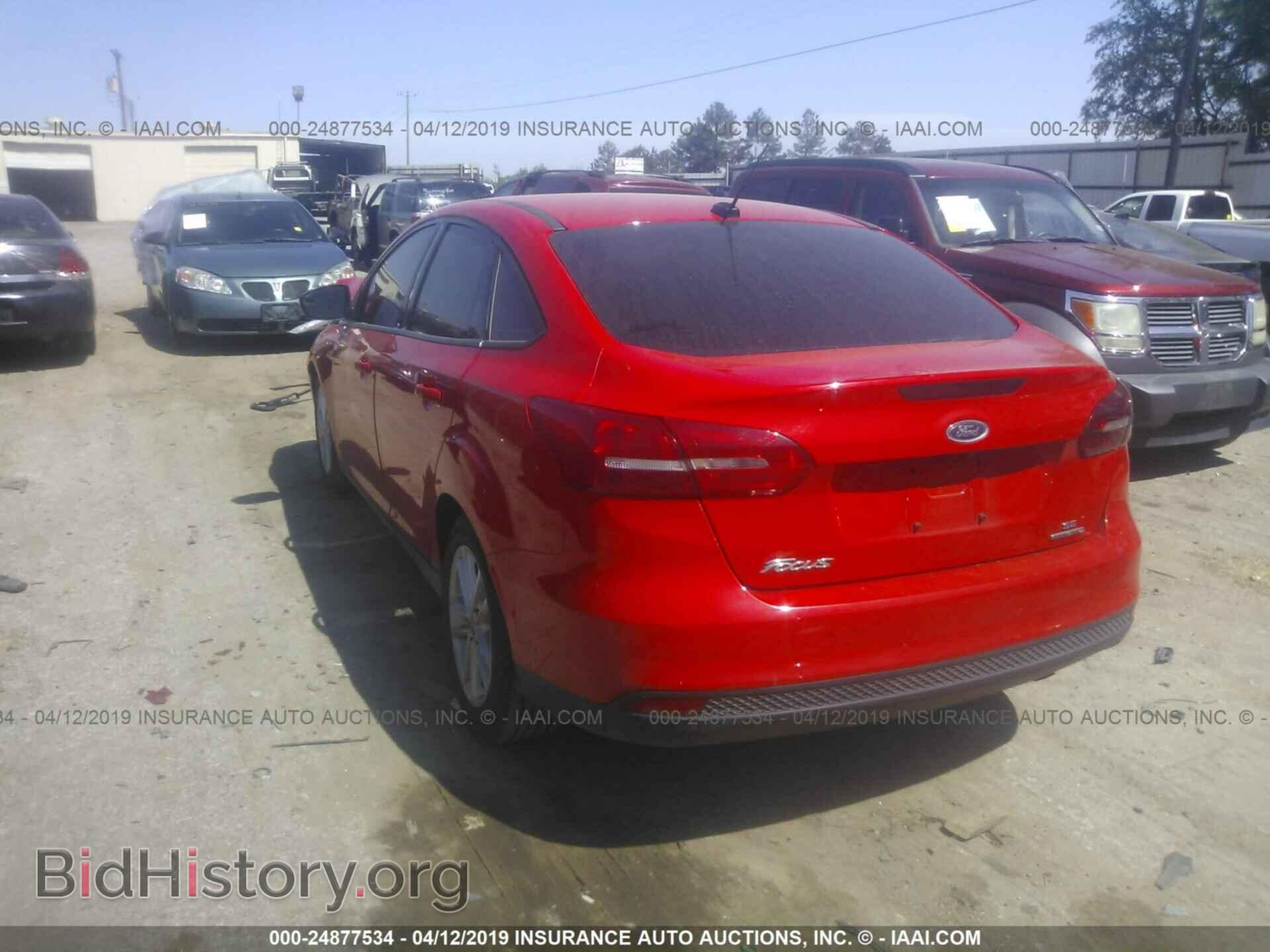 2016 FORD FOCUS - VIN: 1FADP3F28GL252505 - Фото 3