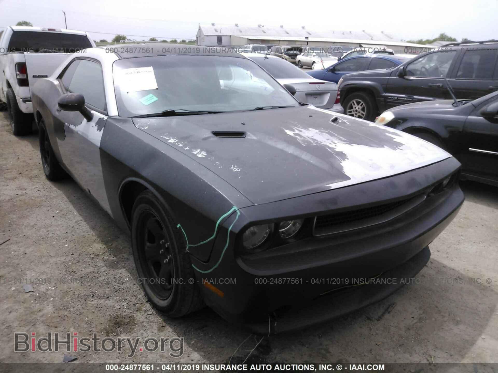 Фотография 2C3CDYAG3CH204310 - DODGE CHALLENGER 2012