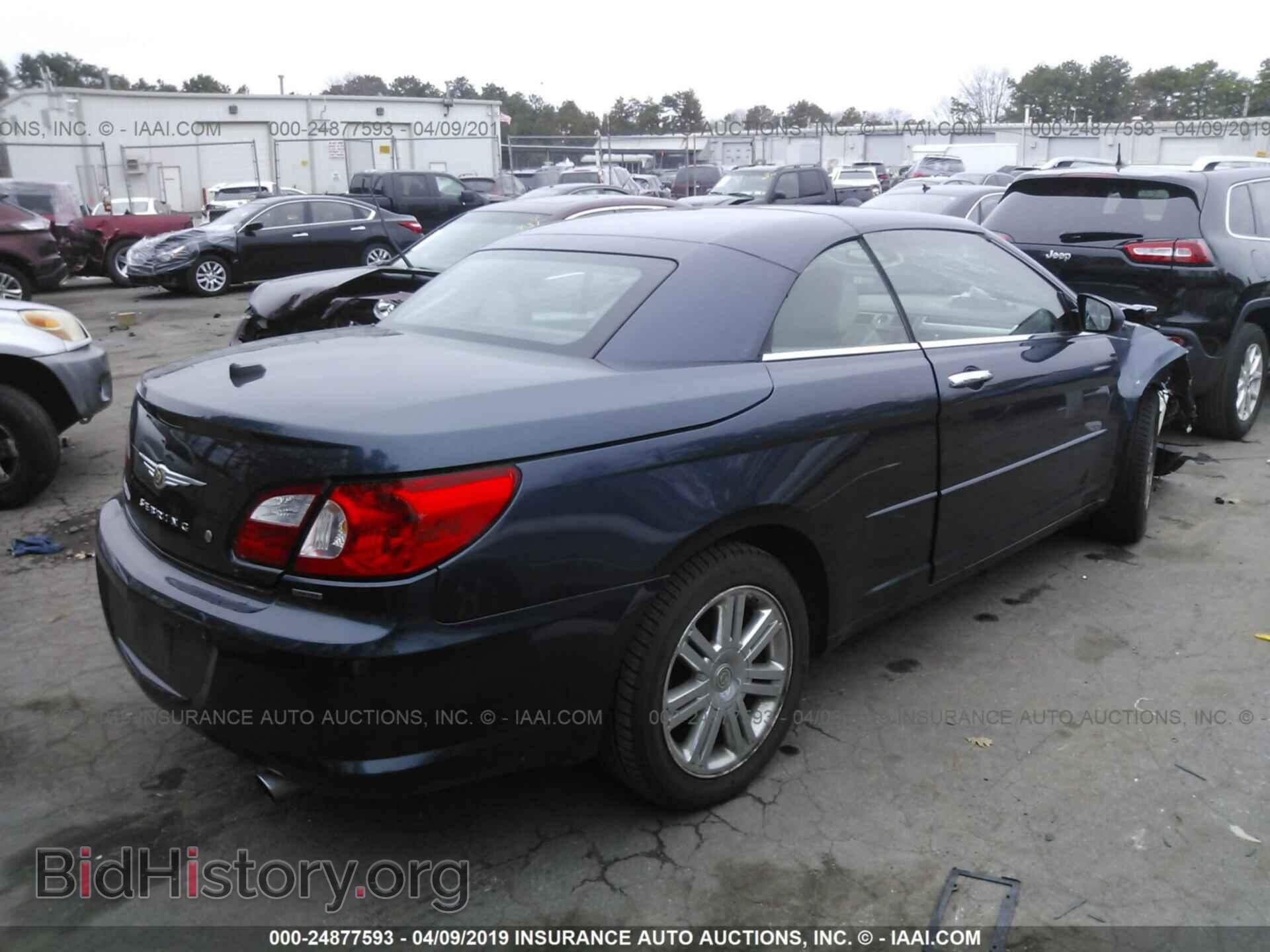 2008 CHRYSLER SEBRING - VIN: 1C3LC65M58N676241 - Photo 4