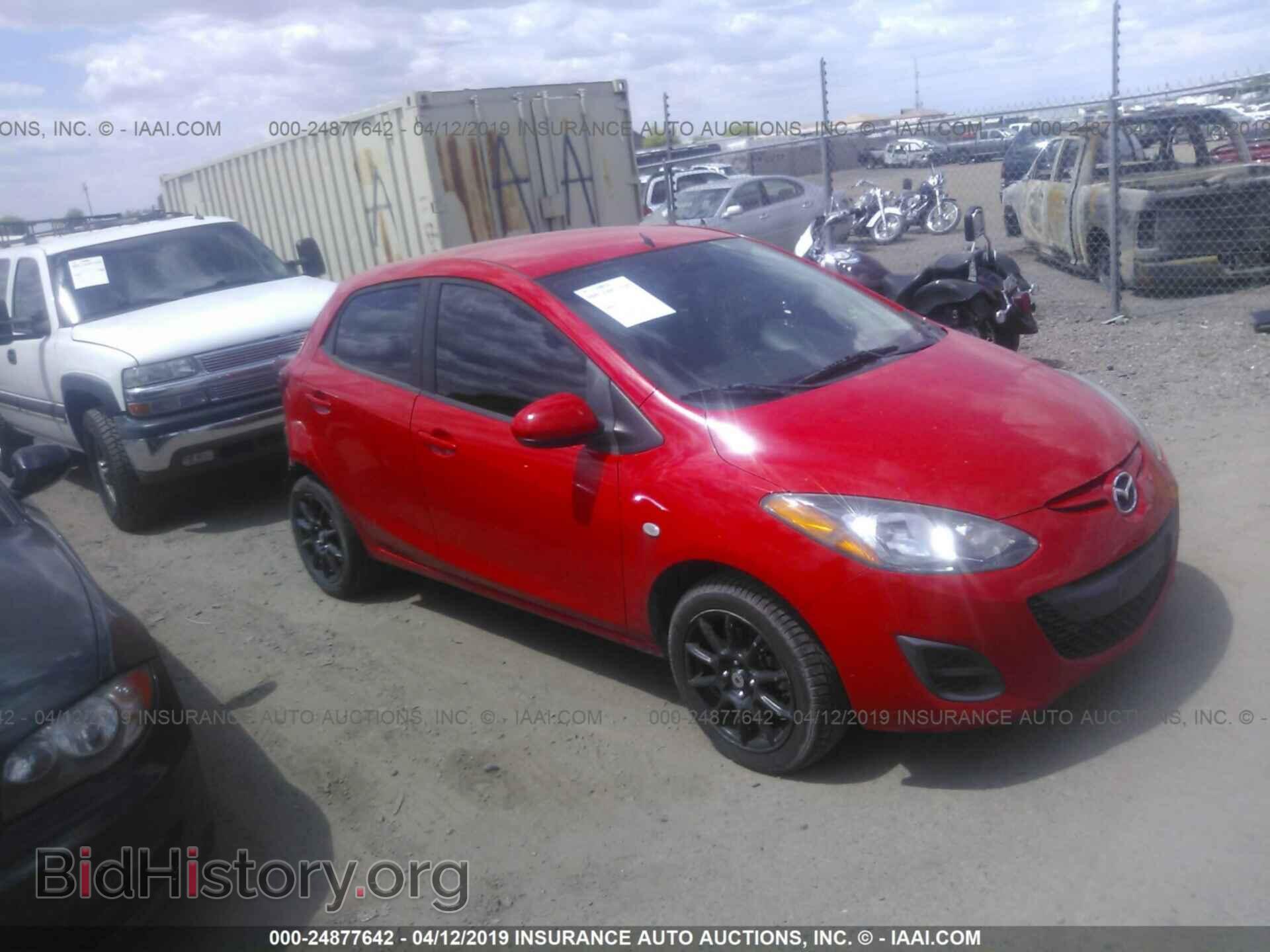 Photo JM1DE1KZ1C0144102 - MAZDA MAZDA2 2012