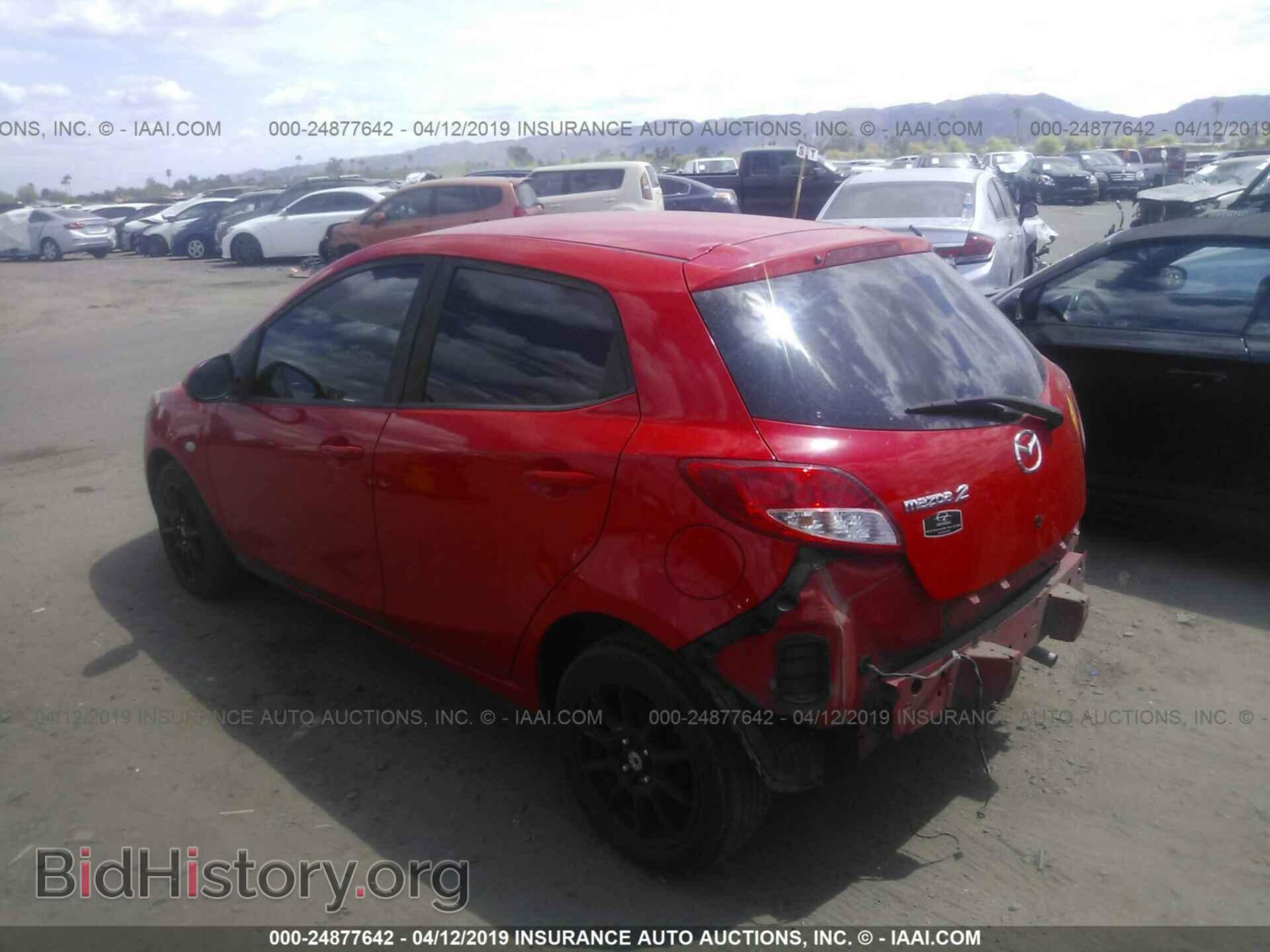 2012 MAZDA MAZDA2 - VIN: JM1DE1KZ1C0144102 - Фото 3