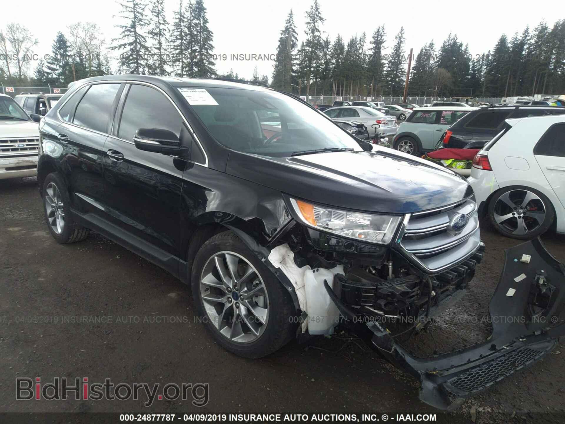 Фотография 2FMPK4K81HBB28076 - FORD EDGE 2017