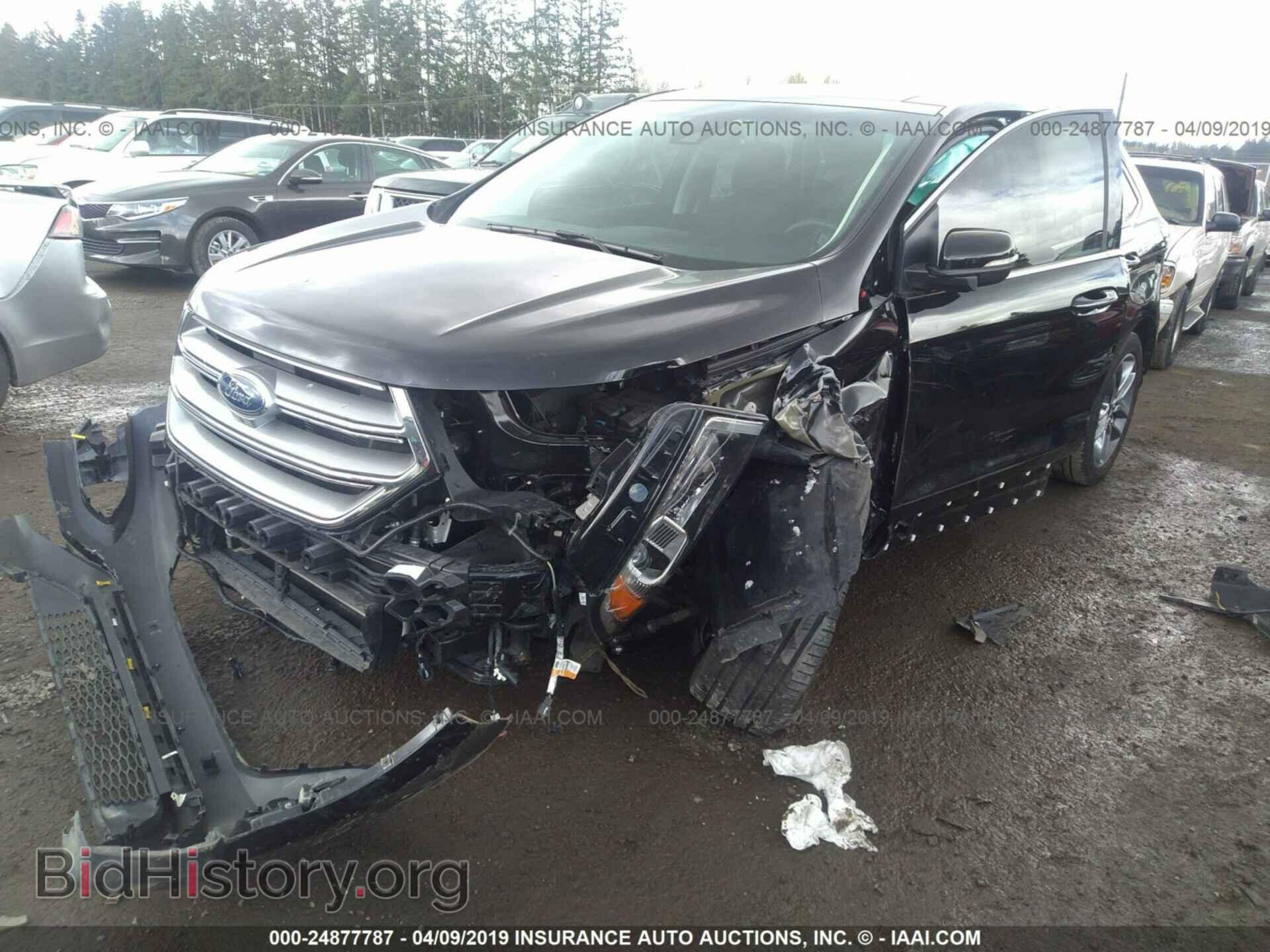 2017 FORD EDGE - VIN: 2FMPK4K81HBB28076 - Фото 2