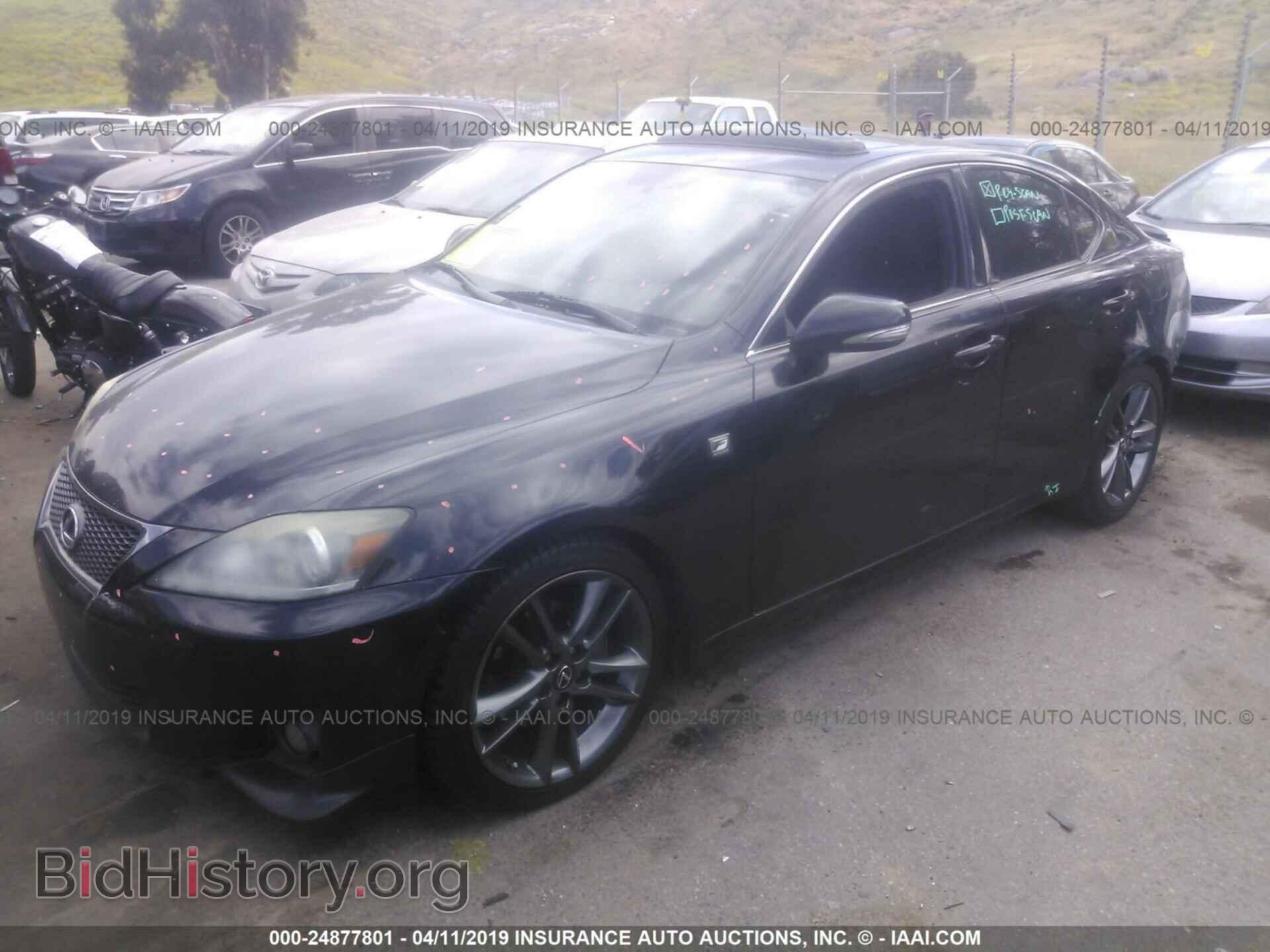 2011 LEXUS IS - VIN: JTHBF5C2XB5145357 - Photo 2