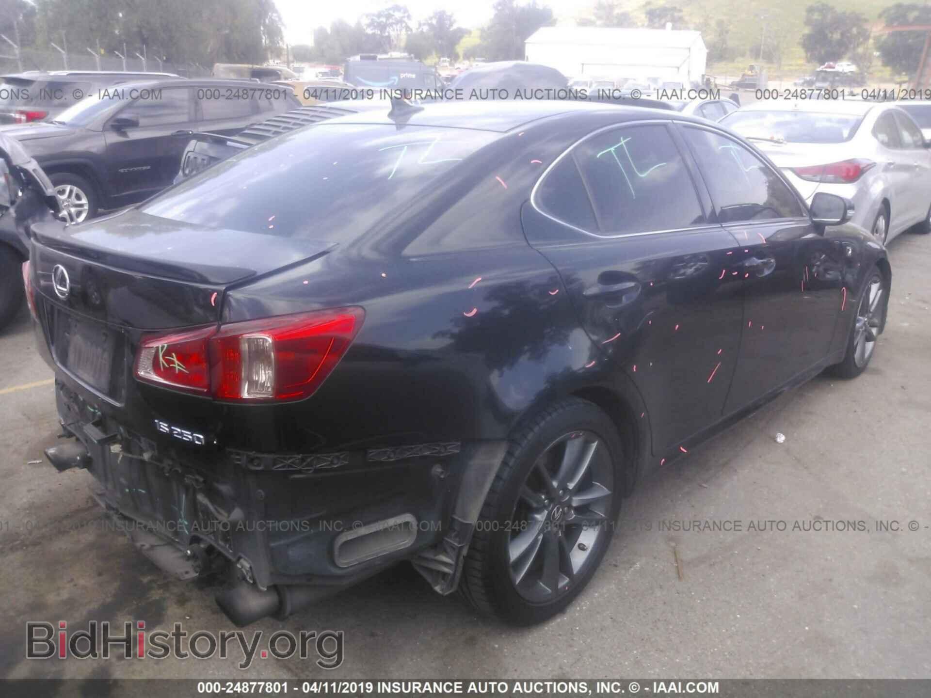 2011 LEXUS IS - VIN: JTHBF5C2XB5145357 - Photo 4
