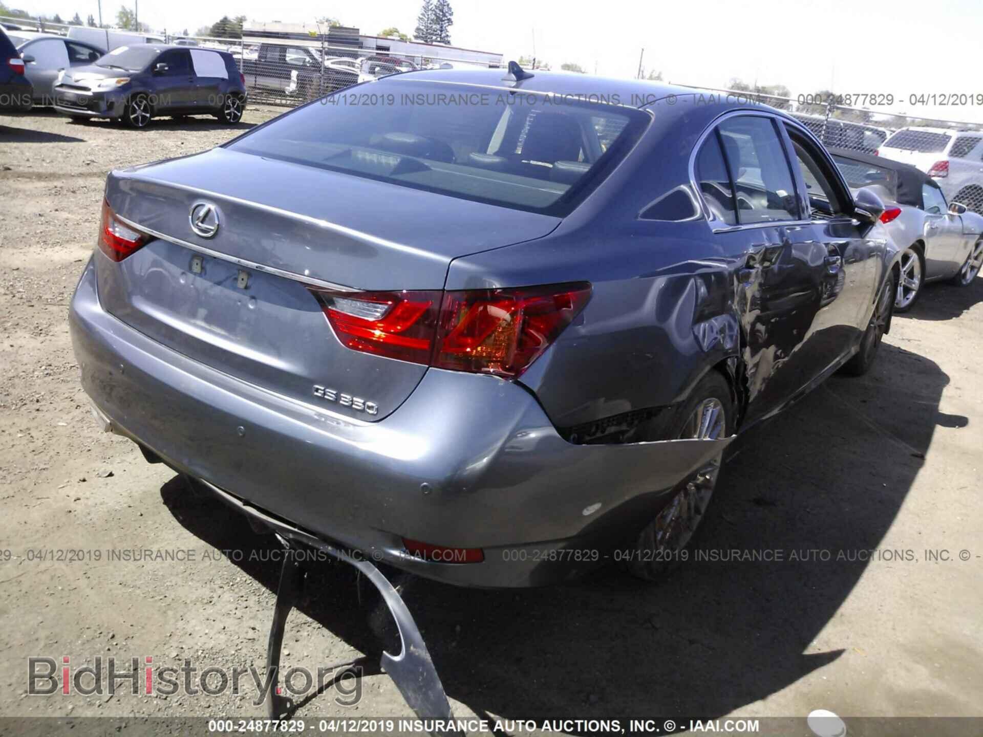 2013 LEXUS GS - VIN: JTHBE1BL3D5025361 - Фото 4