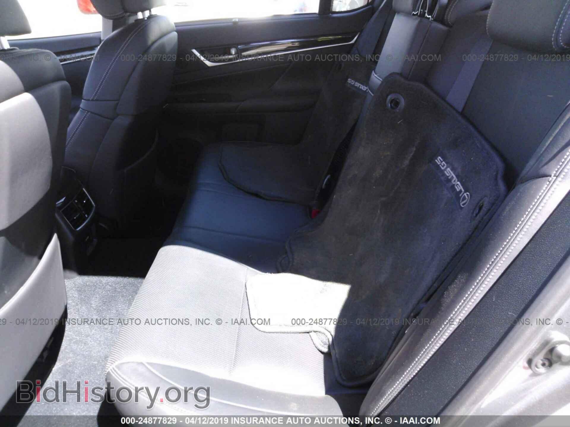 2013 LEXUS GS - VIN: JTHBE1BL3D5025361 - Фото 8