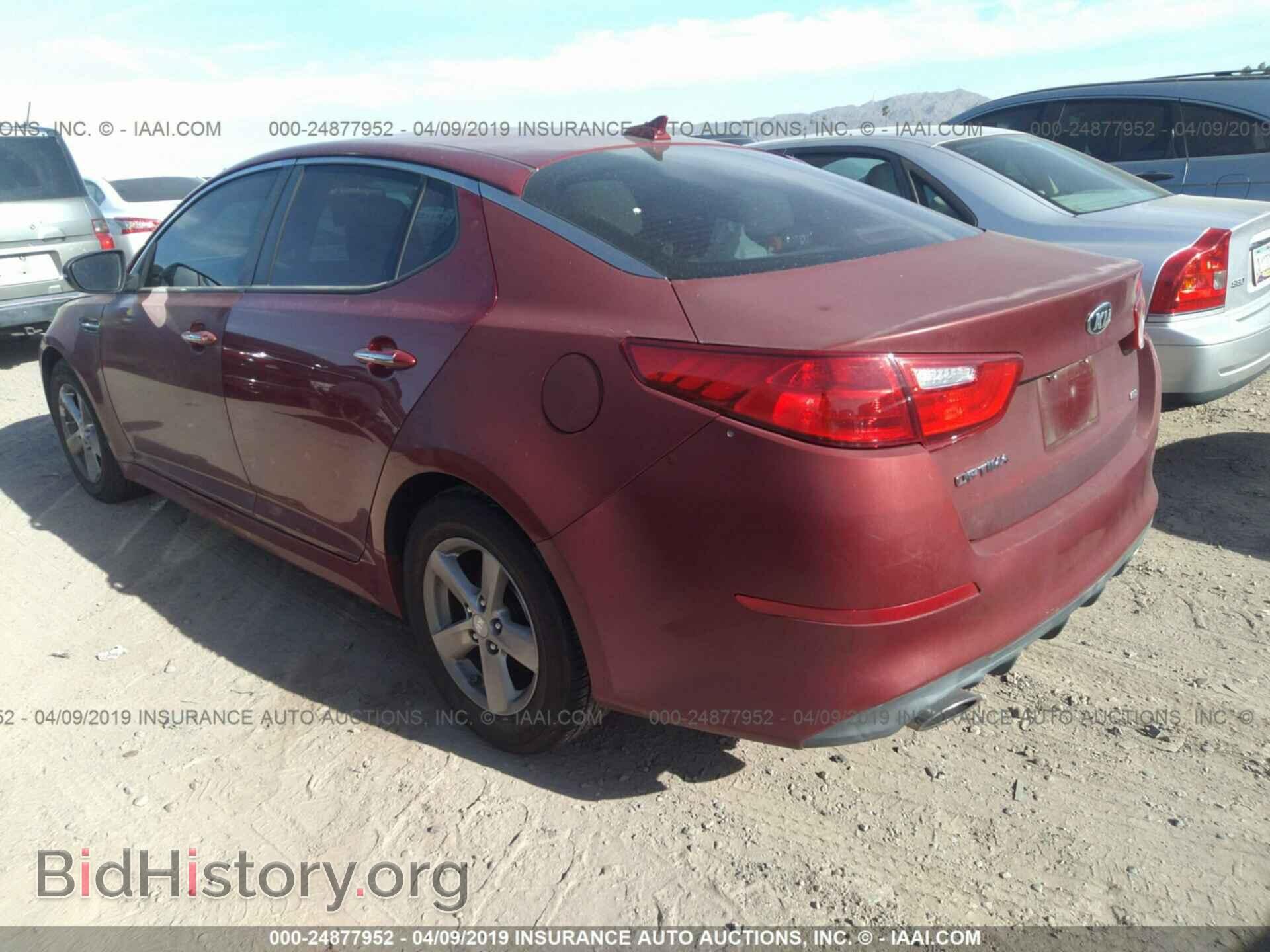 2014 KIA OPTIMA - VIN: 5XXGM4A7XEG307980 - Фото 3
