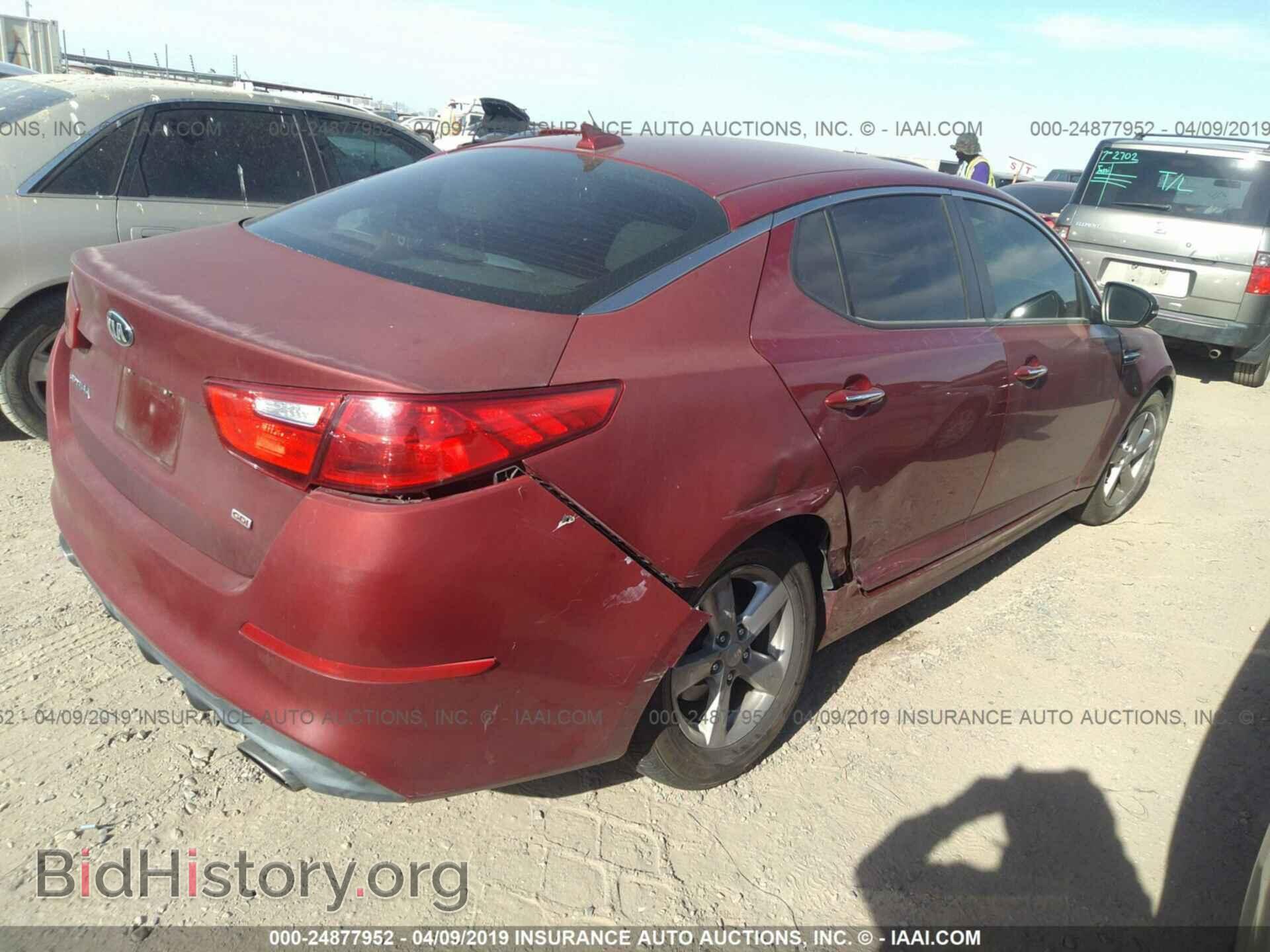 2014 KIA OPTIMA - VIN: 5XXGM4A7XEG307980 - Фото 4