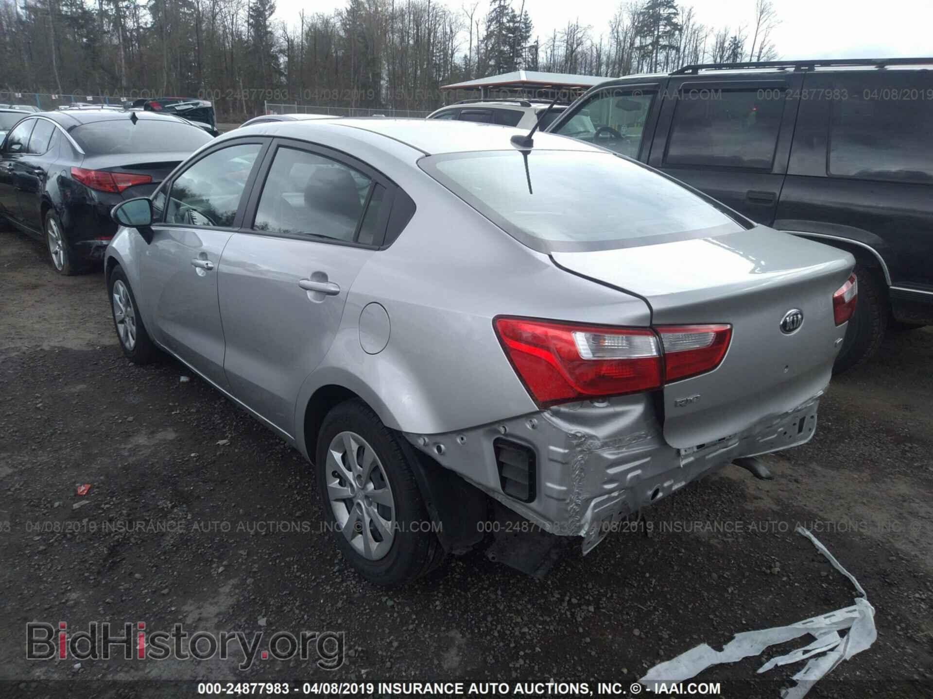 2015 KIA RIO - VIN: KNADM4A39F6449864 - Фото 3