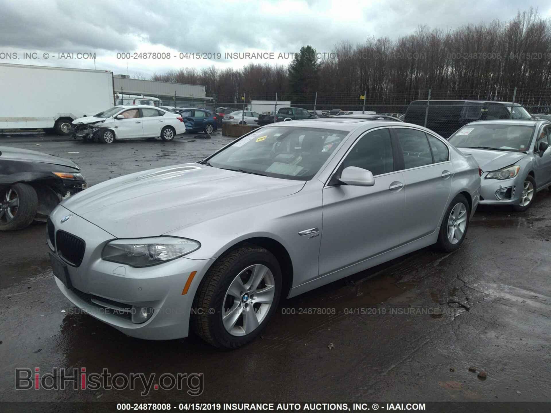 2012 BMW 528 - VIN: WBAXH5C52CDW03411 - Фото 2