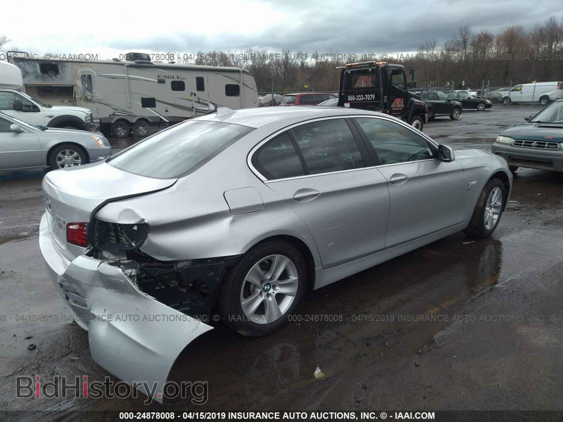 2012 BMW 528 - VIN: WBAXH5C52CDW03411 - Фото 4
