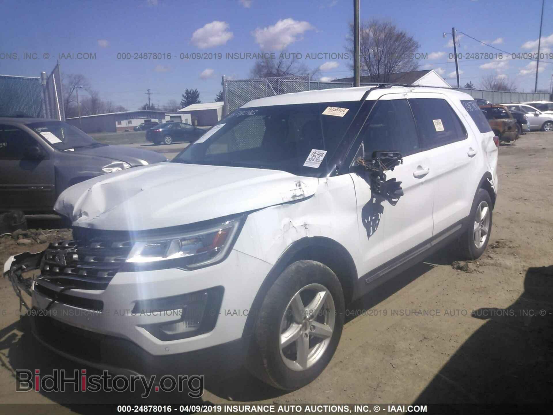2016 FORD EXPLORER - VIN: 1FM5K8D89GGB17300 - Фото 2