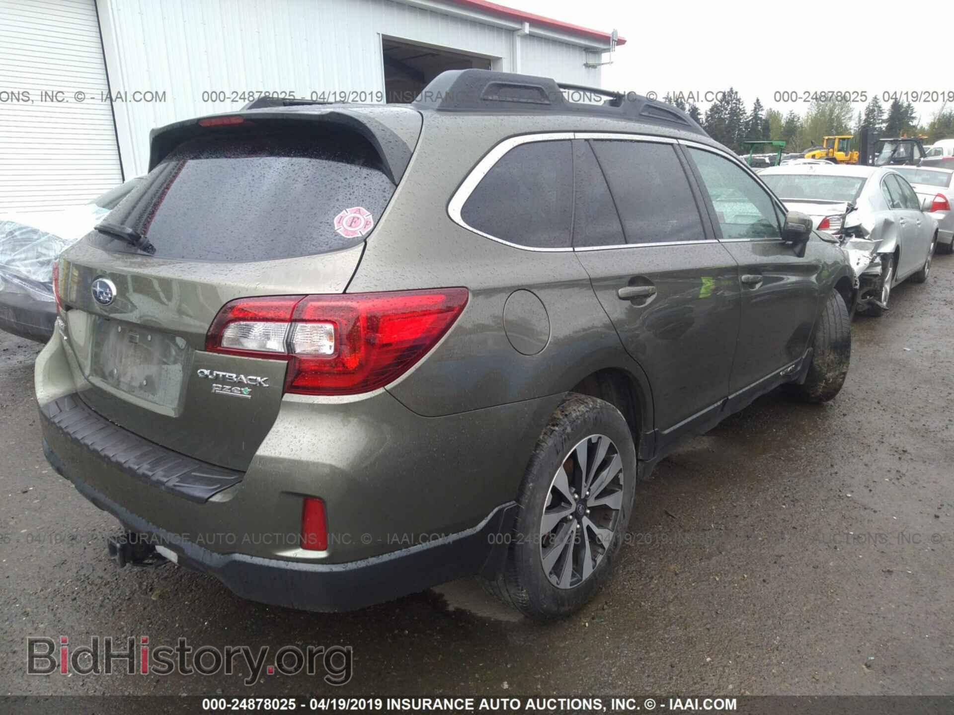 2015 SUBARU OUTBACK - VIN: 4S4BSALC7F3204926 - Фото 4