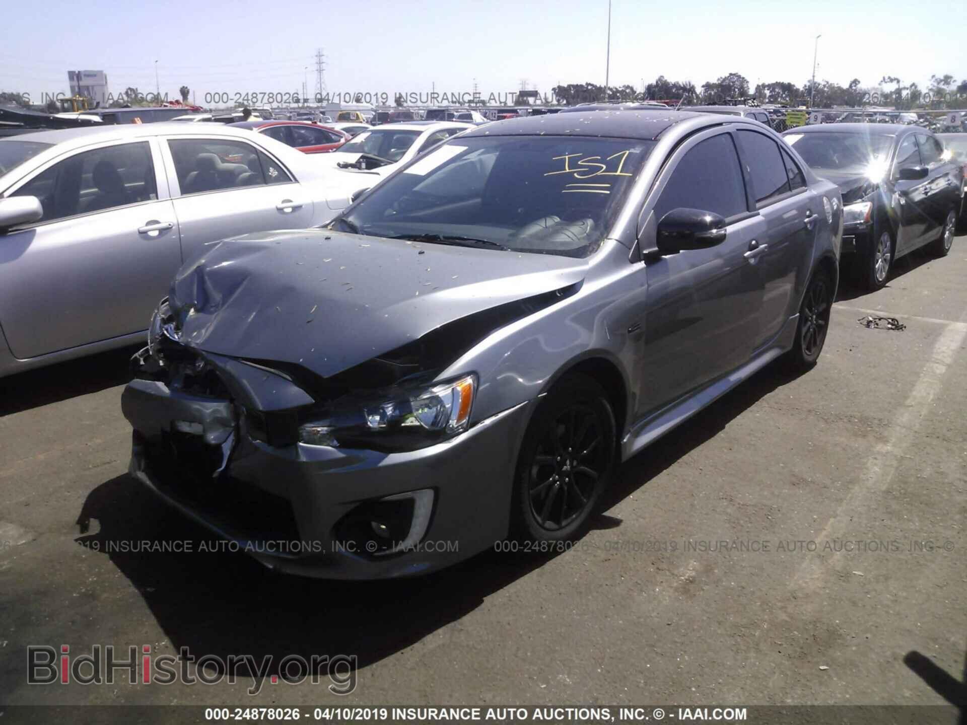 2017 MITSUBISHI LANCER - VIN: JA32U2FU0HU016298 - Фото 2
