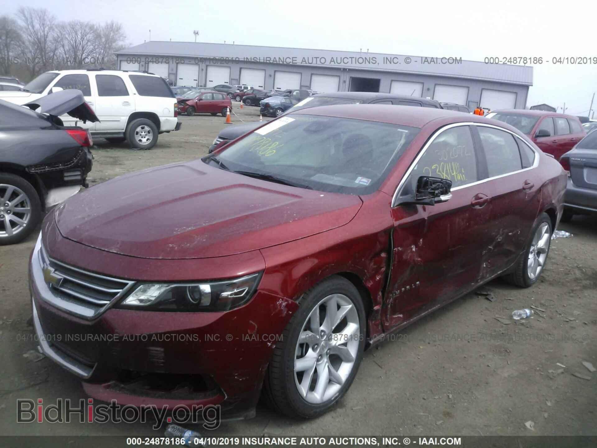 2014 CHEVROLET IMPALA - VIN: 2G1115SL5E9302072 - Фото 2