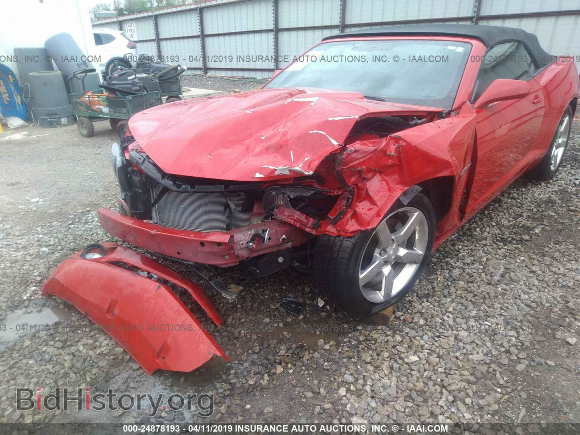 2013 CHEVROLET CAMARO - VIN: 2G1FC3D36D9245784 - Фото 6