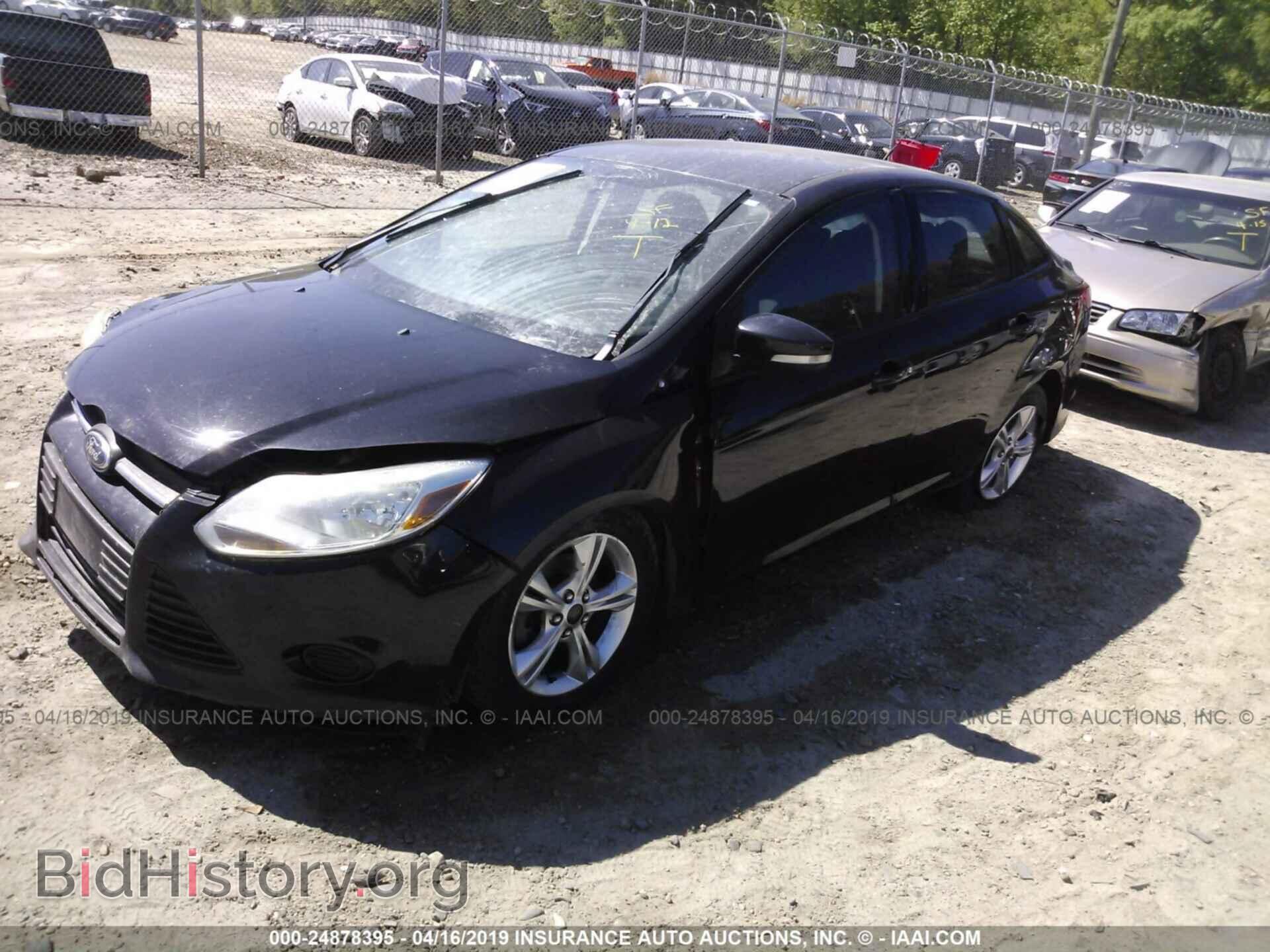 2013 FORD FOCUS - VIN: 1FADP3F28DL343723 - Фото 2