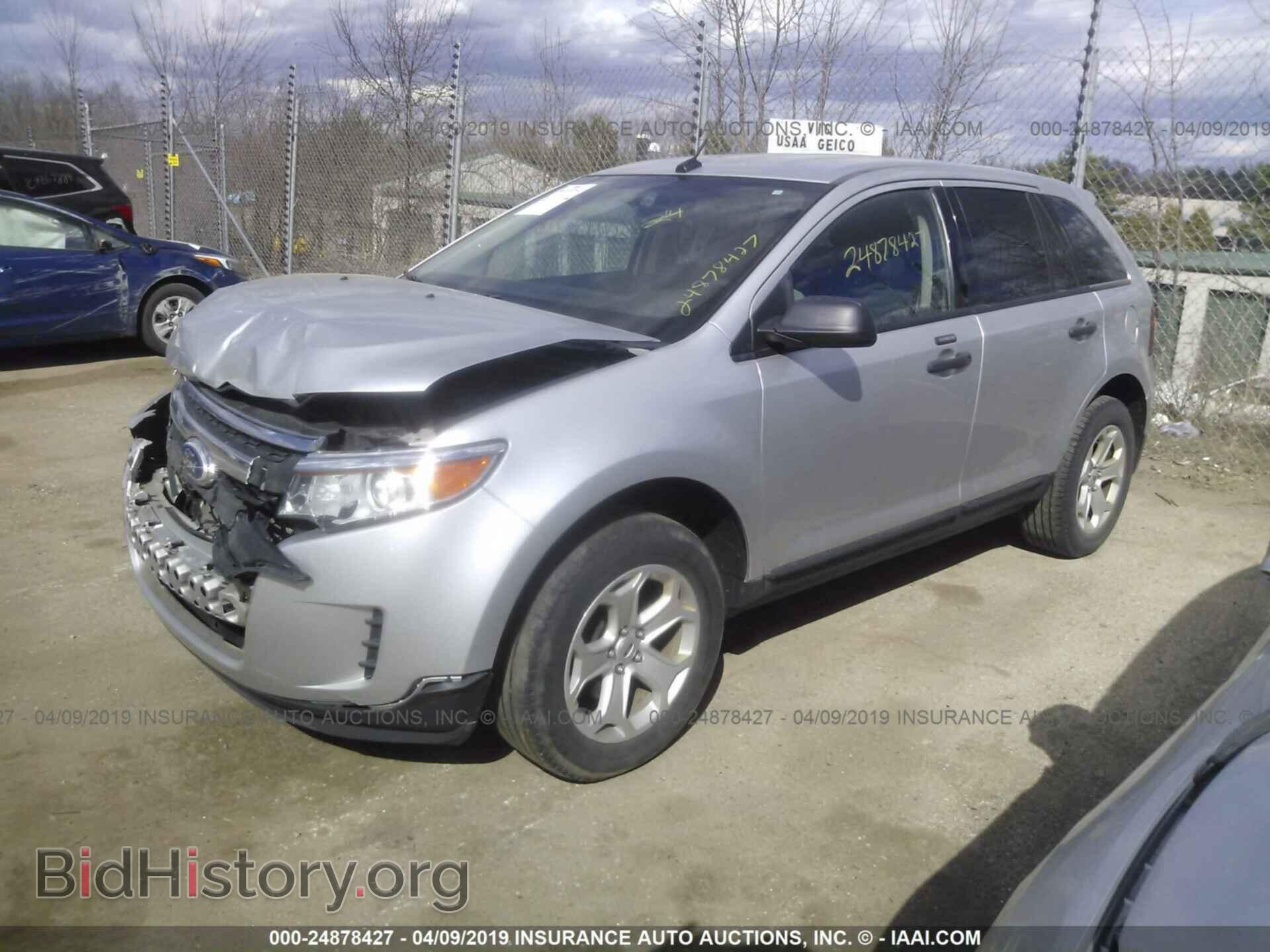 2014 FORD EDGE - VIN: 2FMDK4GC7EBA83981 - Фото 2