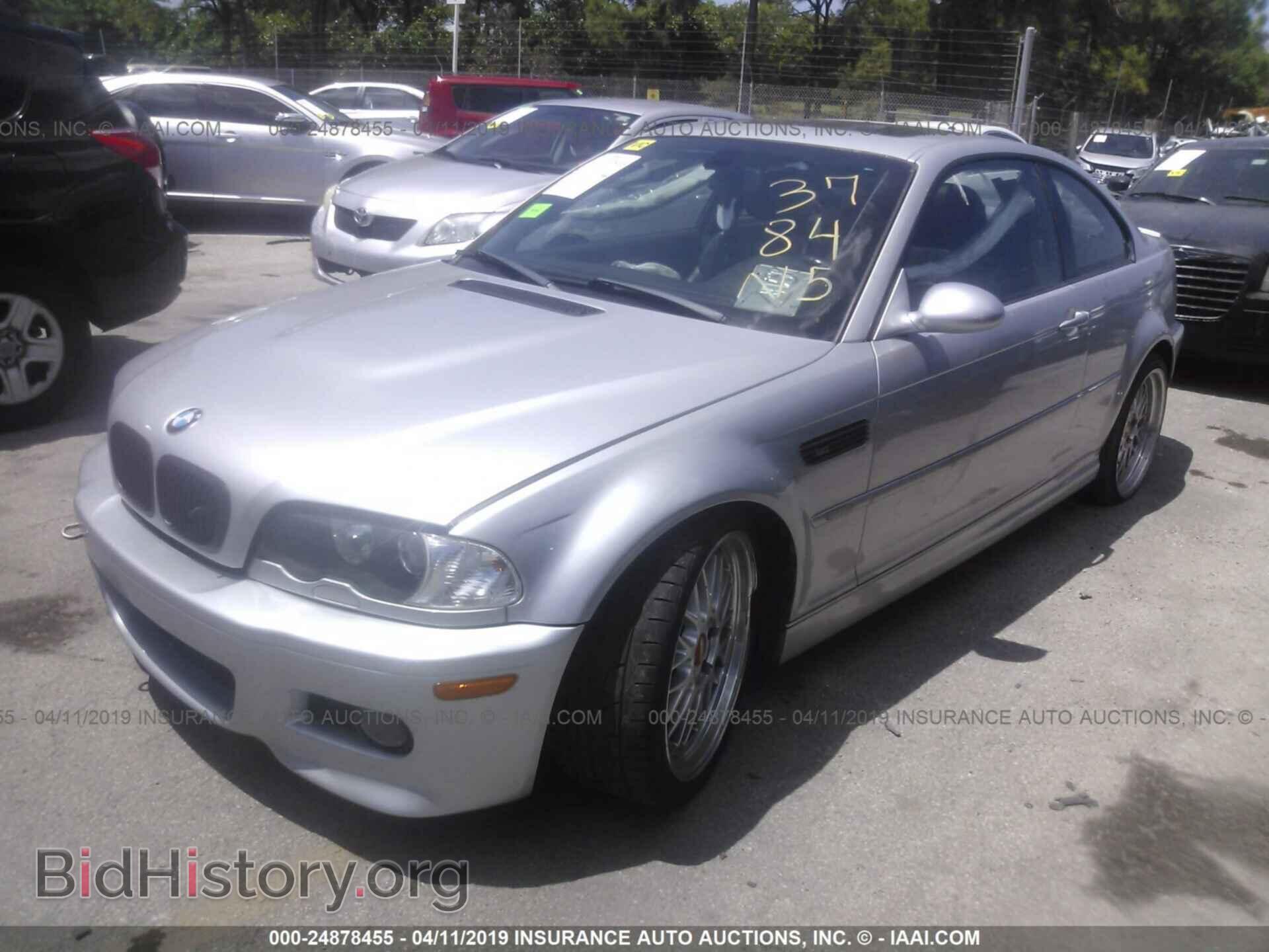 2004 BMW M3 - VIN: WBSBL93494PN58437 - Фото 2