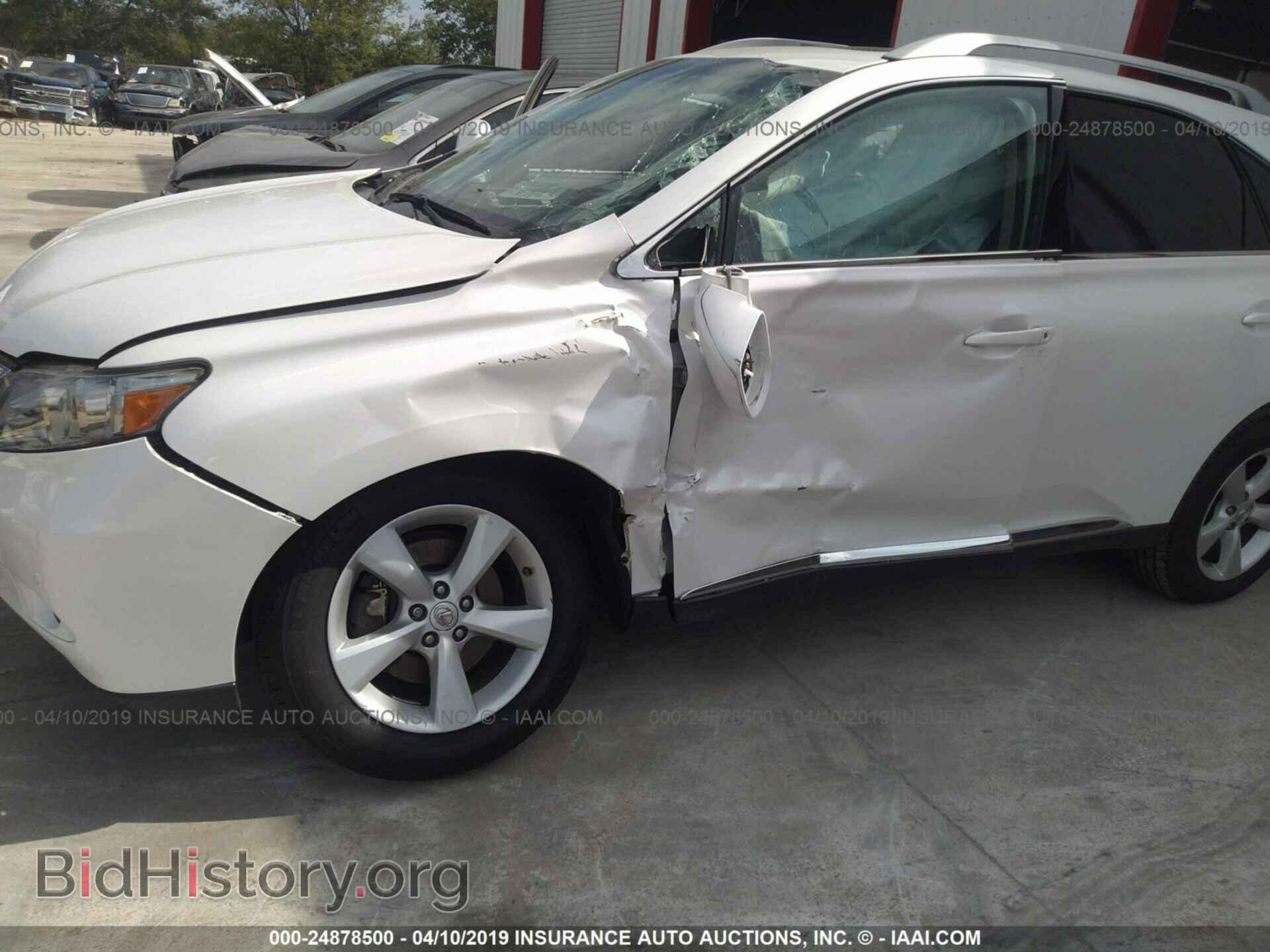 2012 LEXUS RX - VIN: 2T2BK1BA2CC131368 - Фото 6