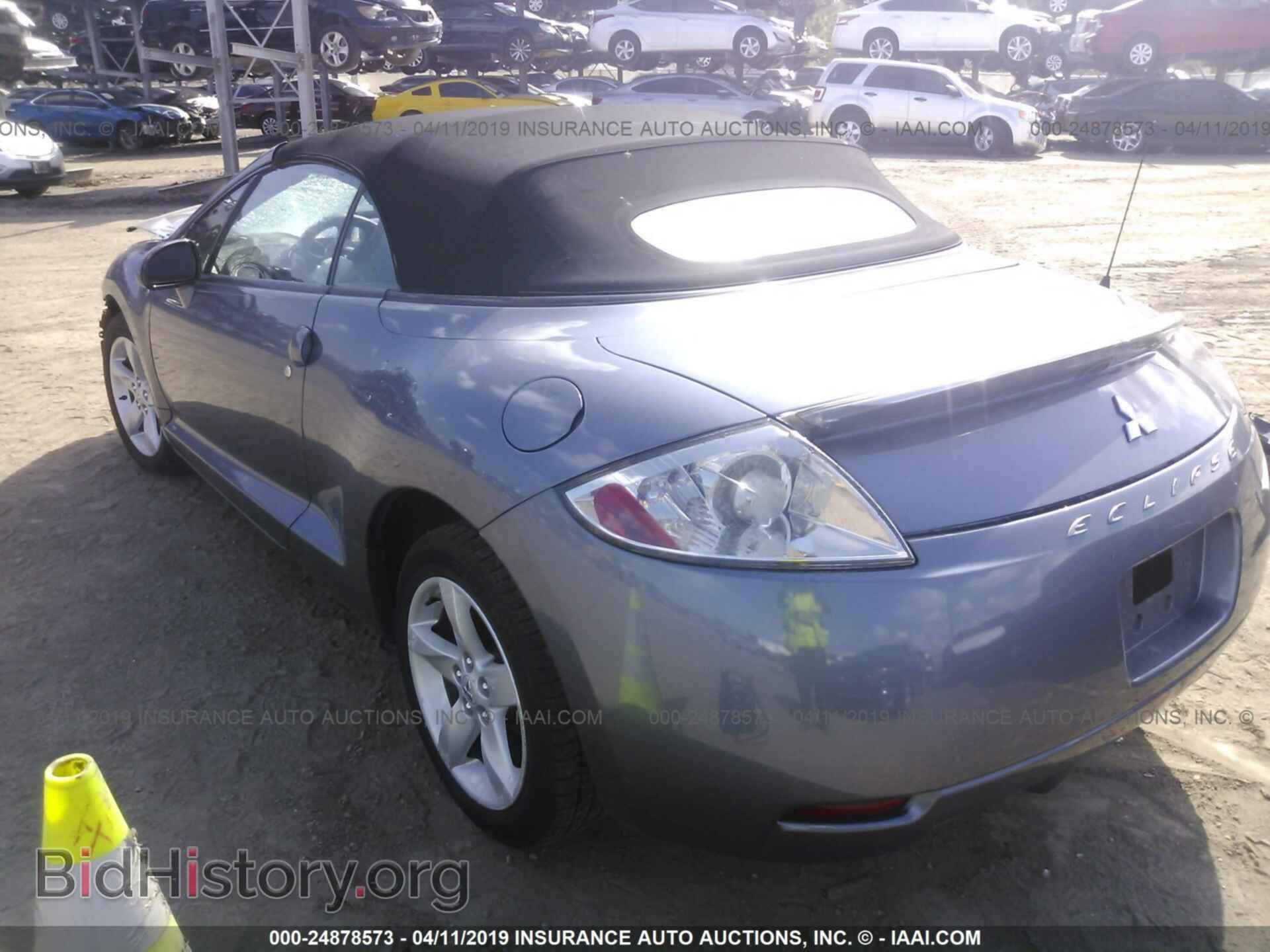2007 MITSUBISHI ECLIPSE - VIN: 4A3AL25F47E049975 - Фото 3