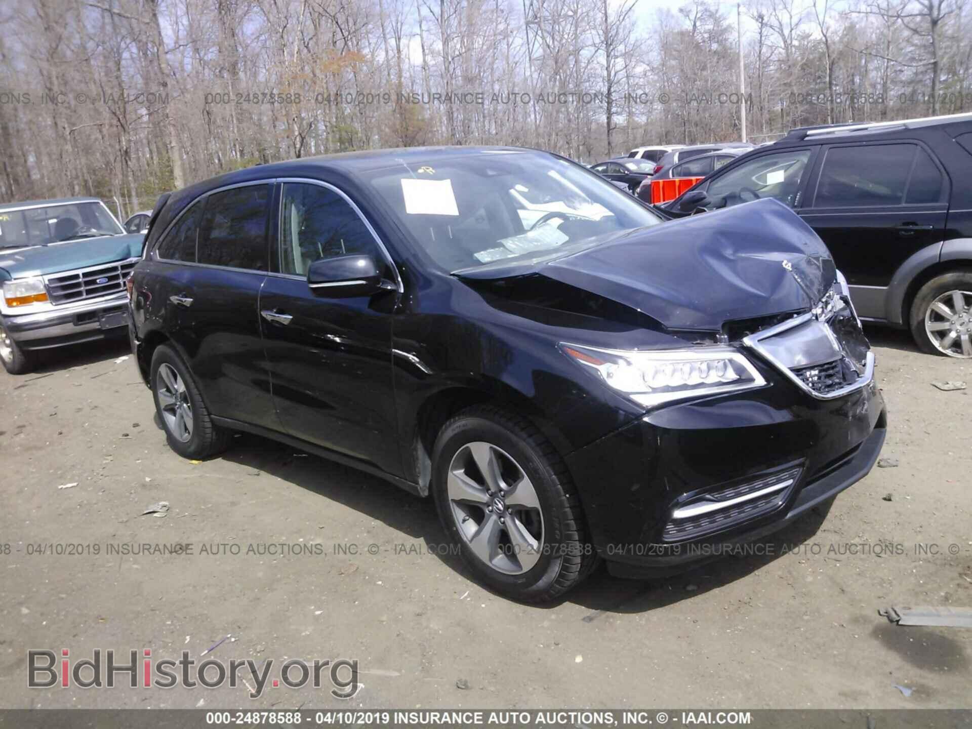 Photo 5FRYD4H24GB025644 - ACURA MDX 2016