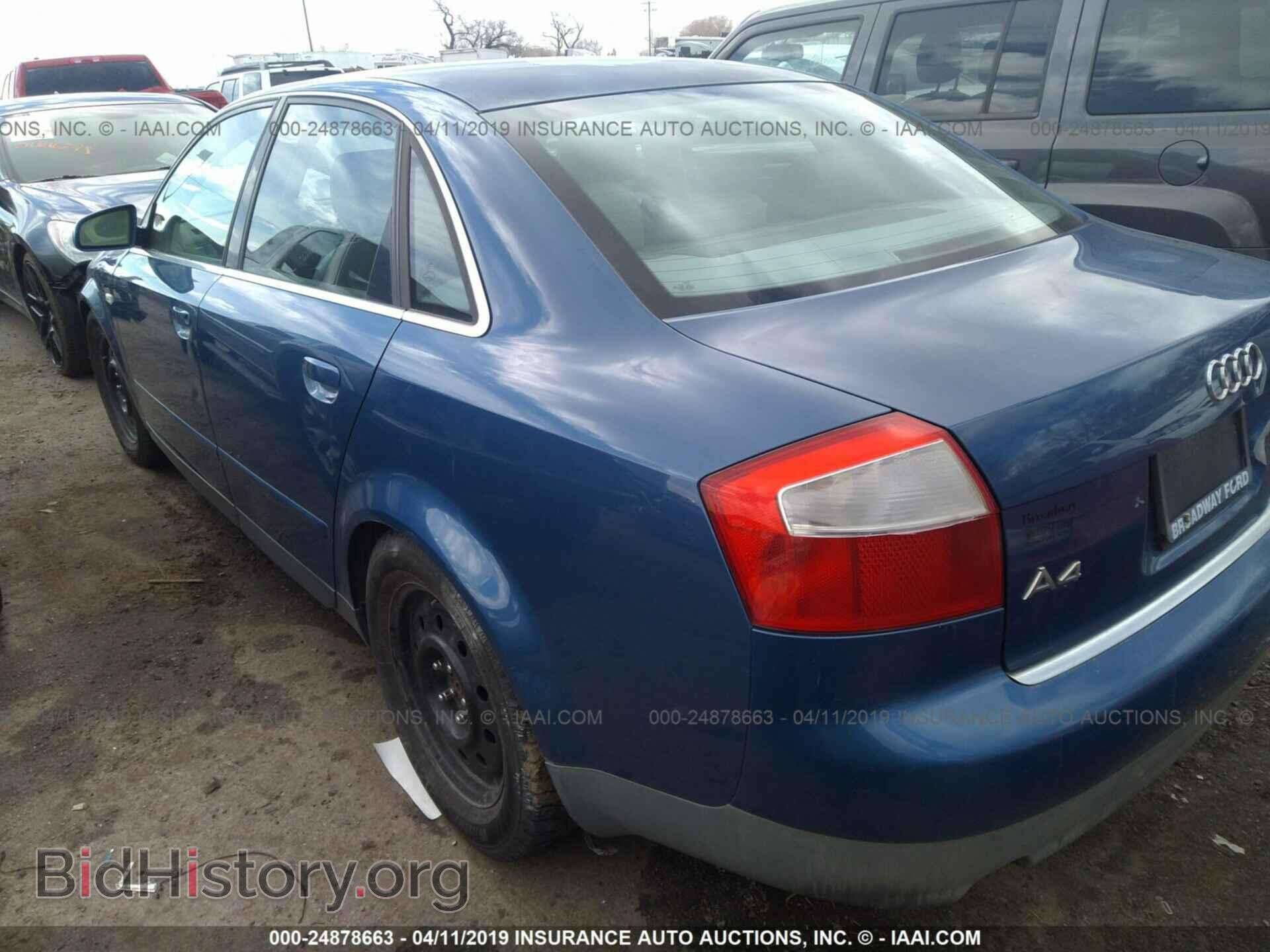 2002 AUDI A4 - VIN: WAULT68E52A171943 - Photo 3