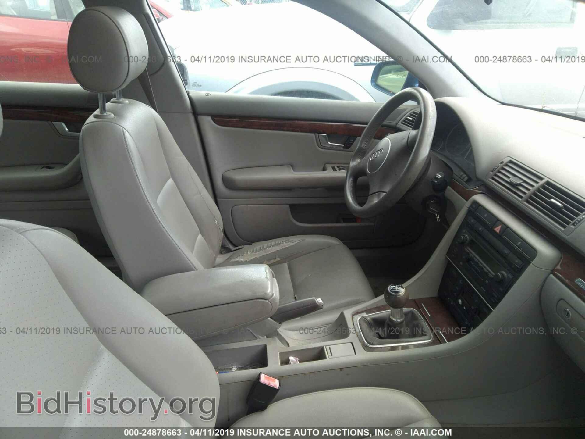 2002 AUDI A4 - VIN: WAULT68E52A171943 - Photo 5