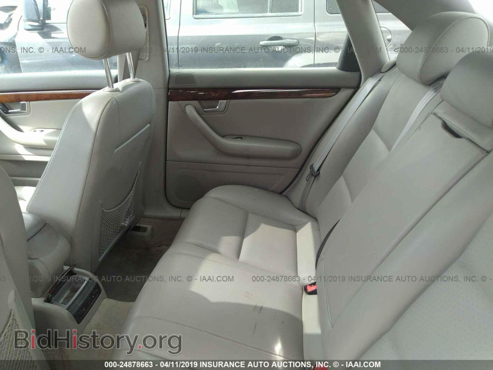 2002 AUDI A4 - VIN: WAULT68E52A171943 - Photo 8