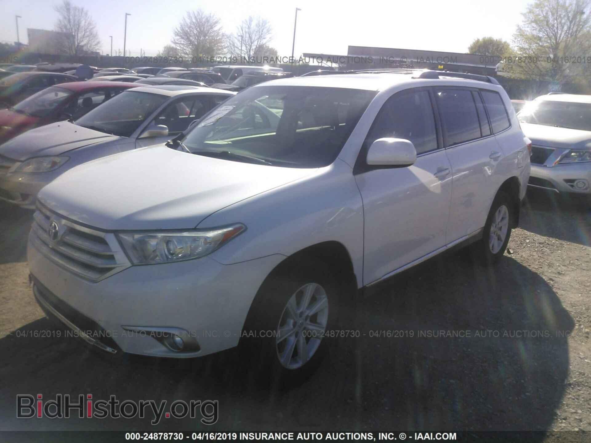 2012 TOYOTA HIGHLANDER - VIN: 5TDBK3EH8CS130743 - Фото 2