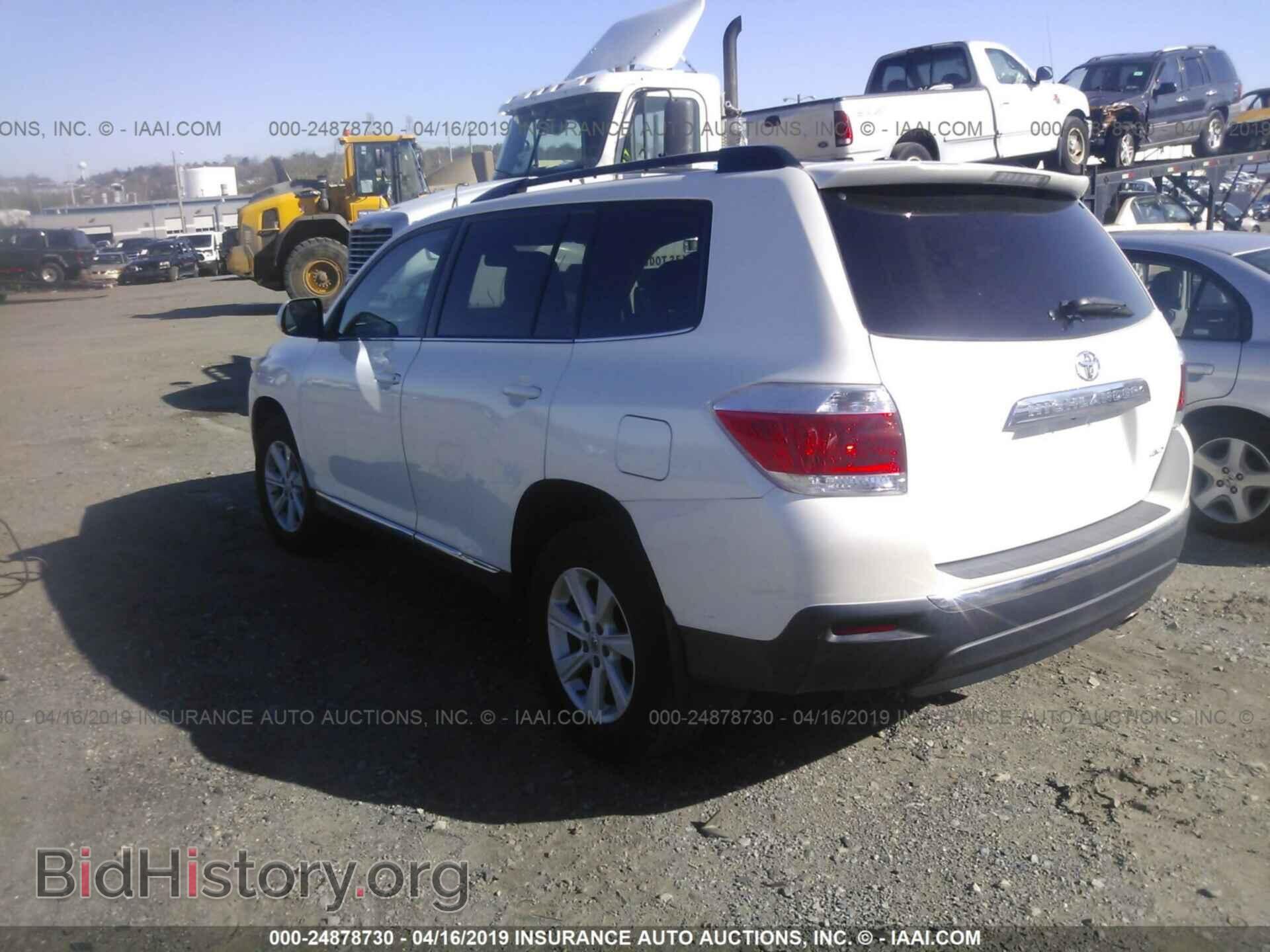 2012 TOYOTA HIGHLANDER - VIN: 5TDBK3EH8CS130743 - Фото 3
