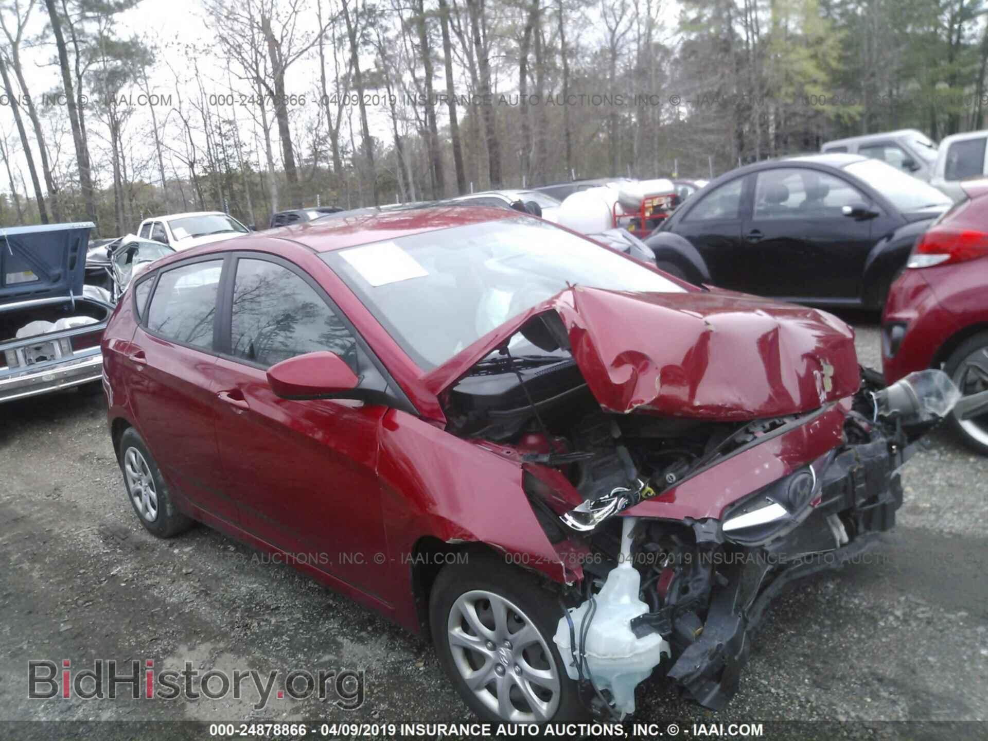 Фотография KMHCT5AE9CU005055 - HYUNDAI ACCENT 2012