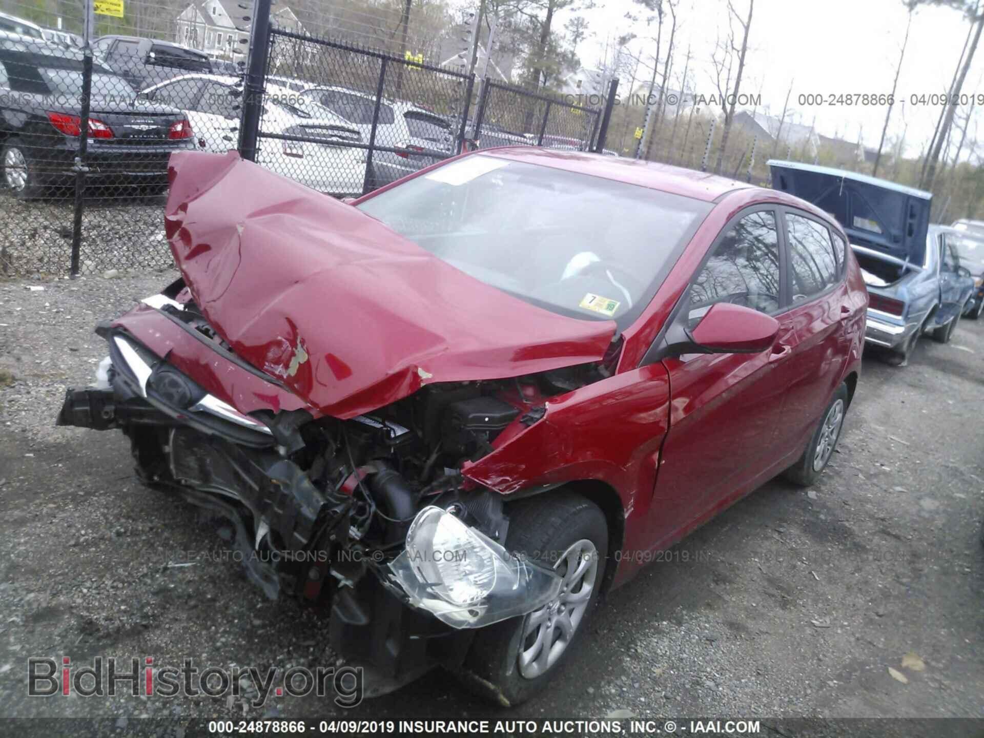 2012 HYUNDAI ACCENT - VIN: KMHCT5AE9CU005055 - Фото 2