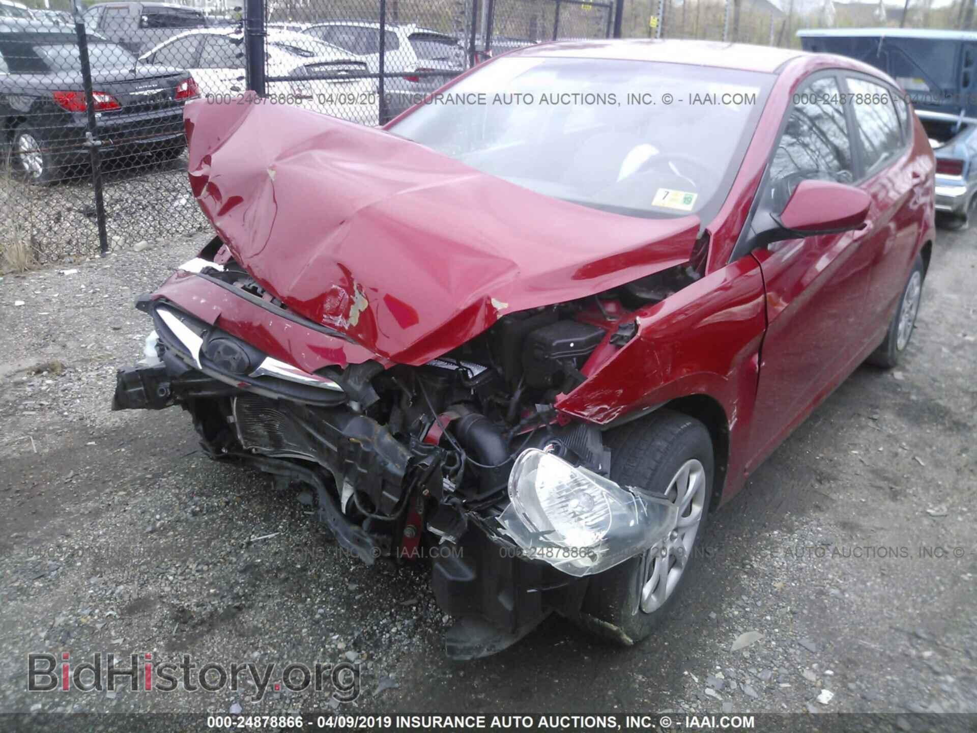 2012 HYUNDAI ACCENT - VIN: KMHCT5AE9CU005055 - Фото 6