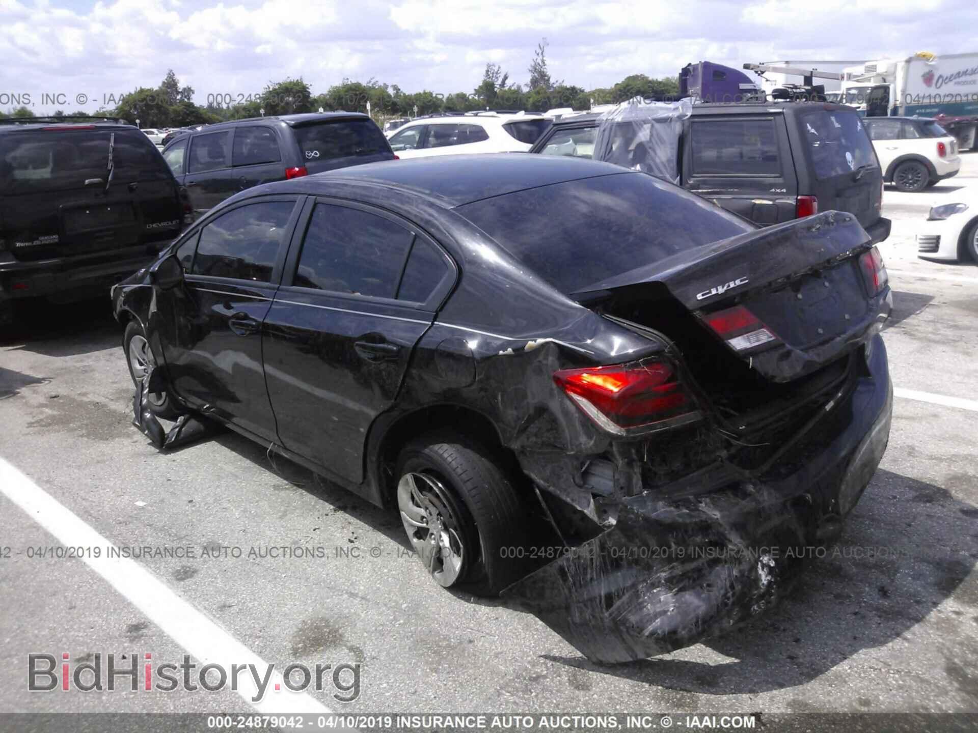 2013 HONDA CIVIC - VIN: 19XFB2F52DE089344 - Фото 3