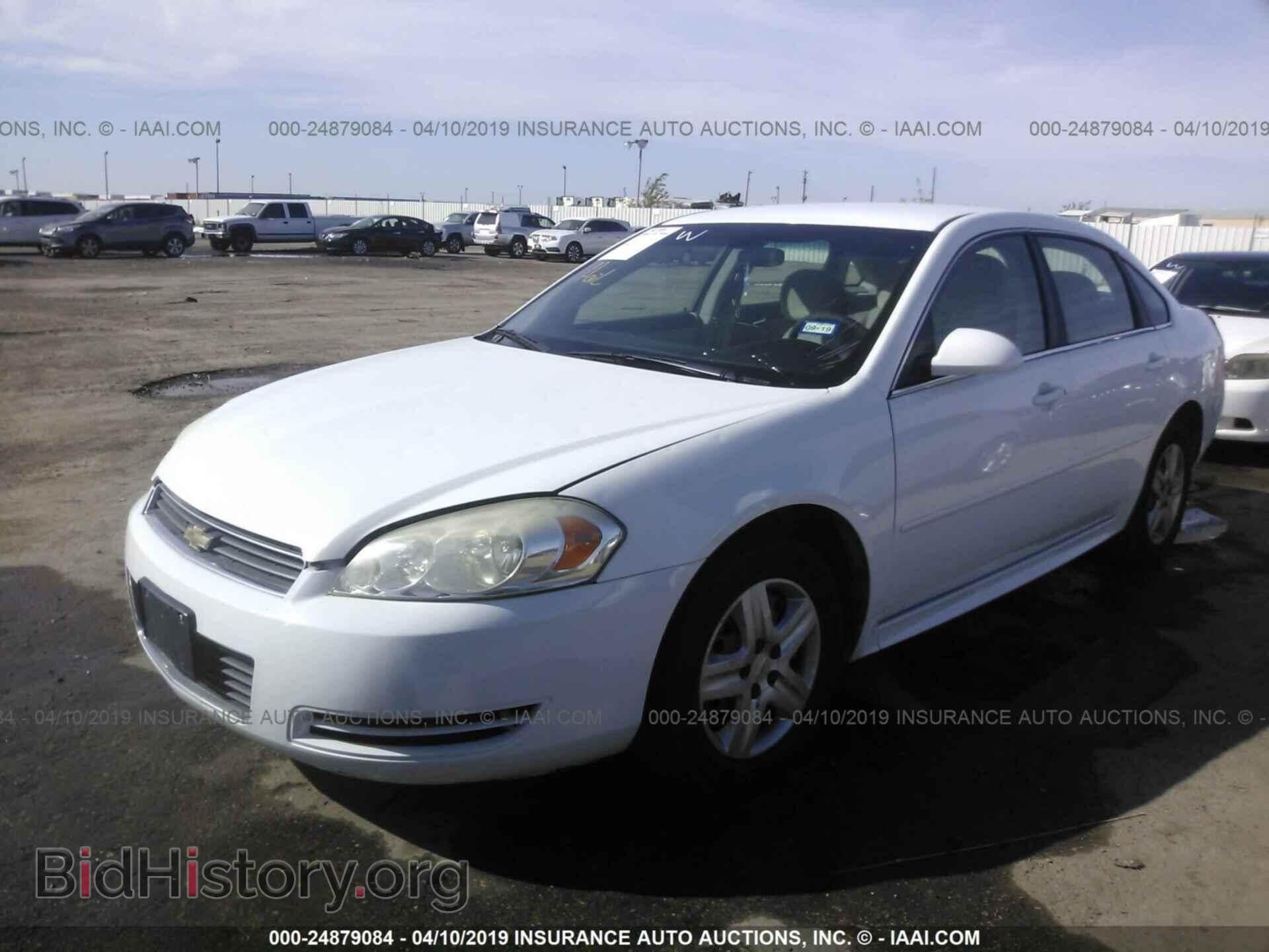 2011 CHEVROLET IMPALA - VIN: 2G1WF5EK9B1129757 - Фото 2