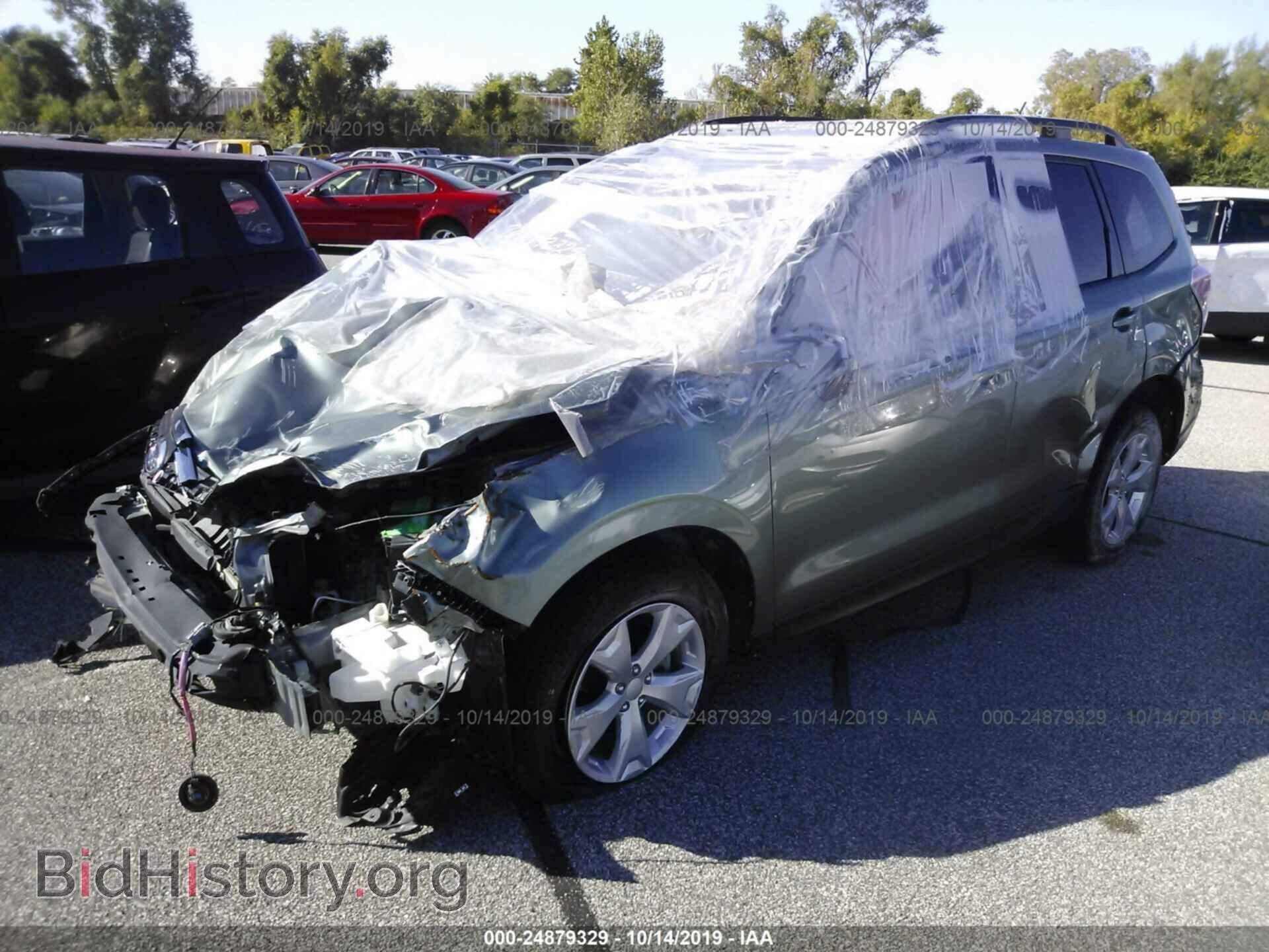 2014 SUBARU FORESTER - VIN: JF2SJAEC7EH502903 - Фото 2