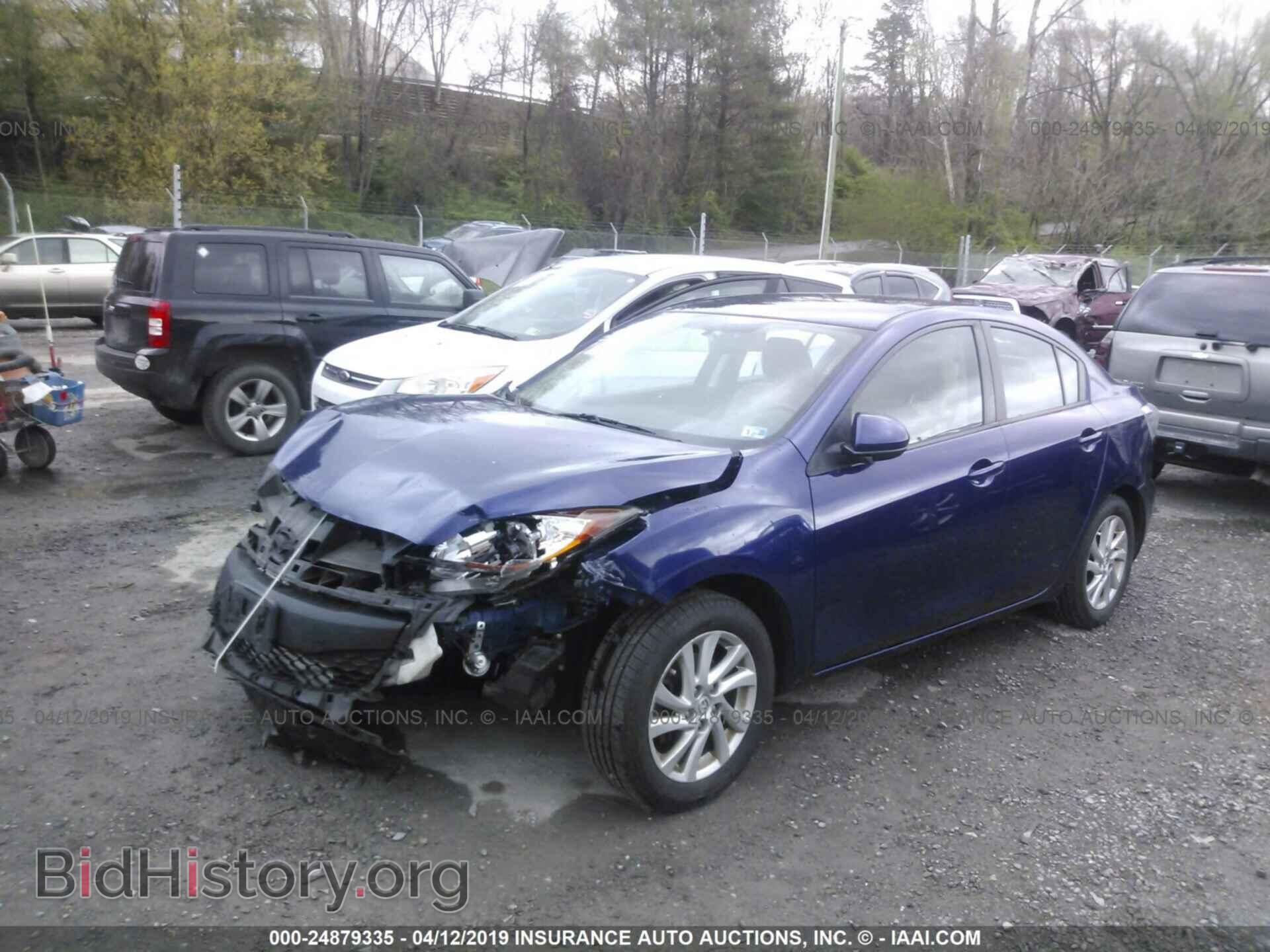 2012 MAZDA 3 - VIN: JM1BL1V78C1625188 - Фото 2