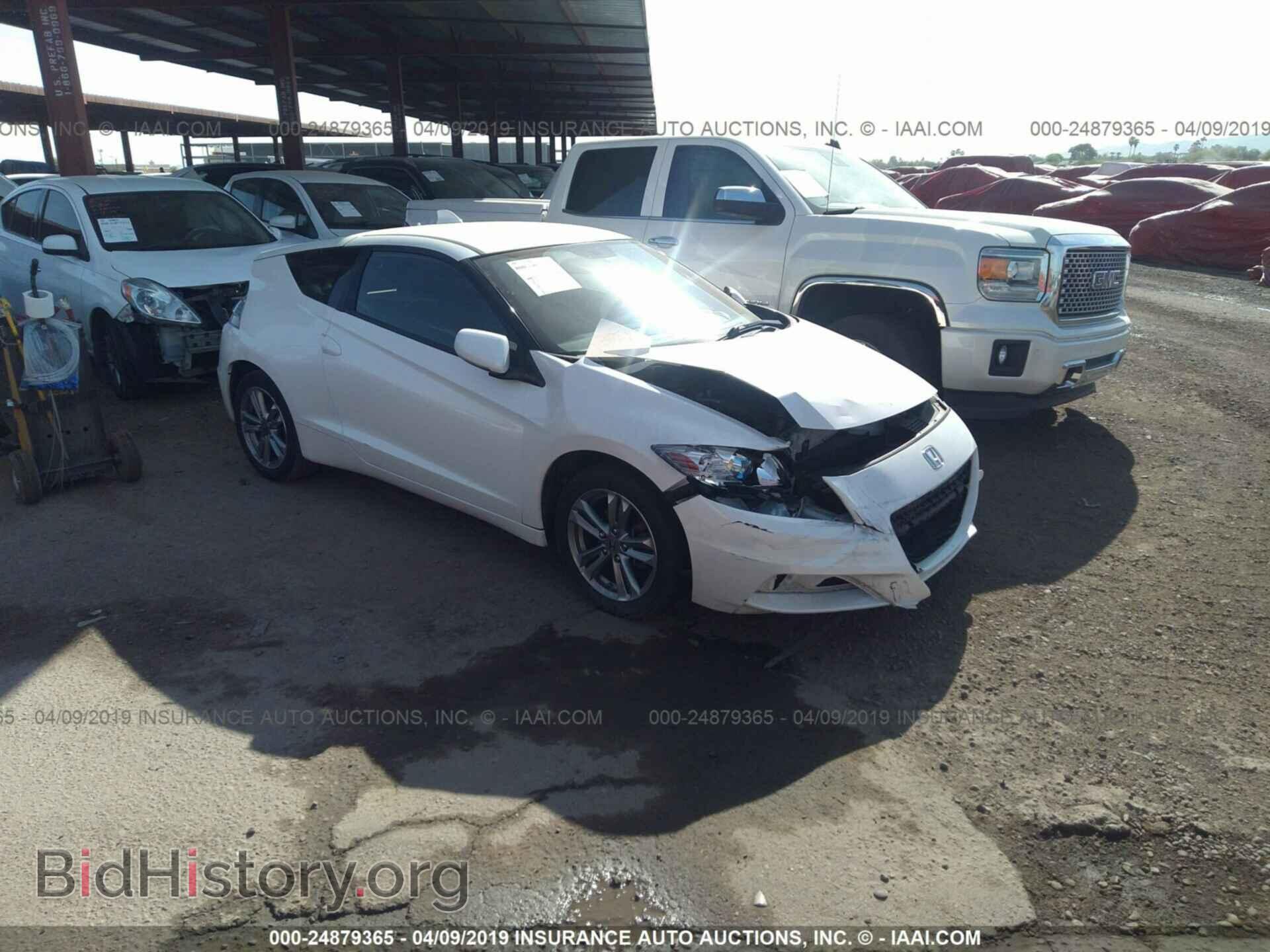 Photo JHMZF1D48DS003410 - HONDA CR-Z 2013
