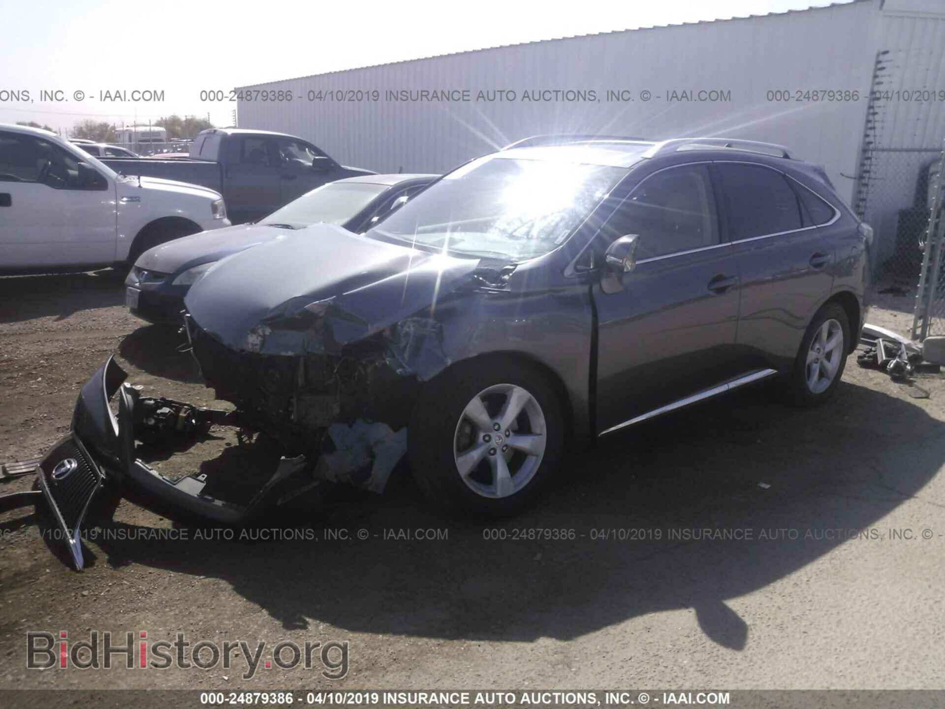 2012 LEXUS RX - VIN: 2T2BK1BA7CC151356 - Фото 2